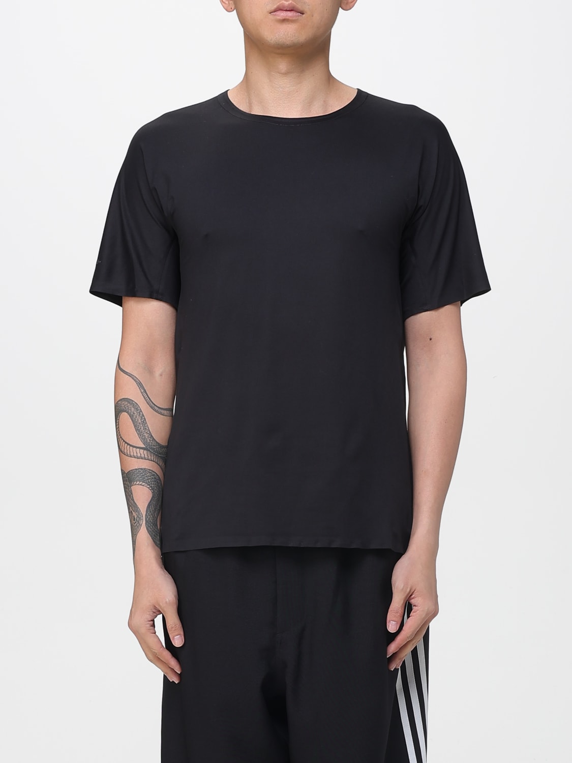 Y-3 T-SHIRT: T-shirt men Y-3, Black - Img 1