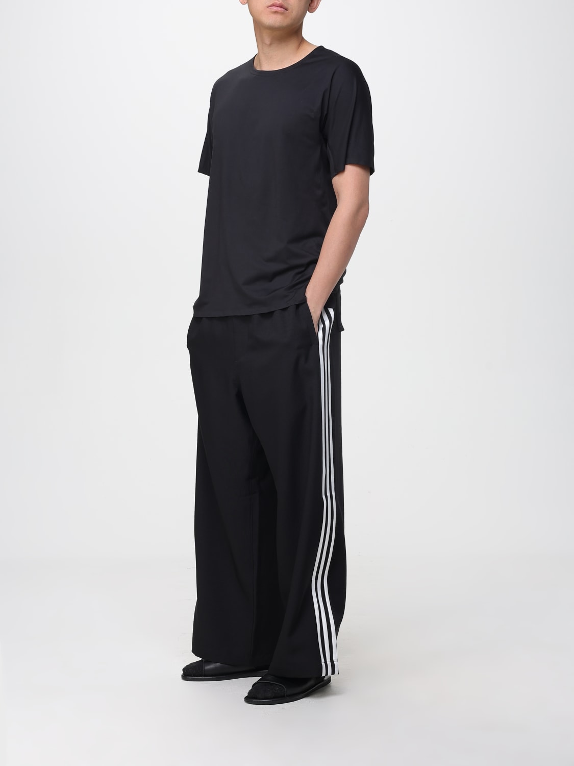 Y-3 T-SHIRT: T-shirt men Y-3, Black - Img 2