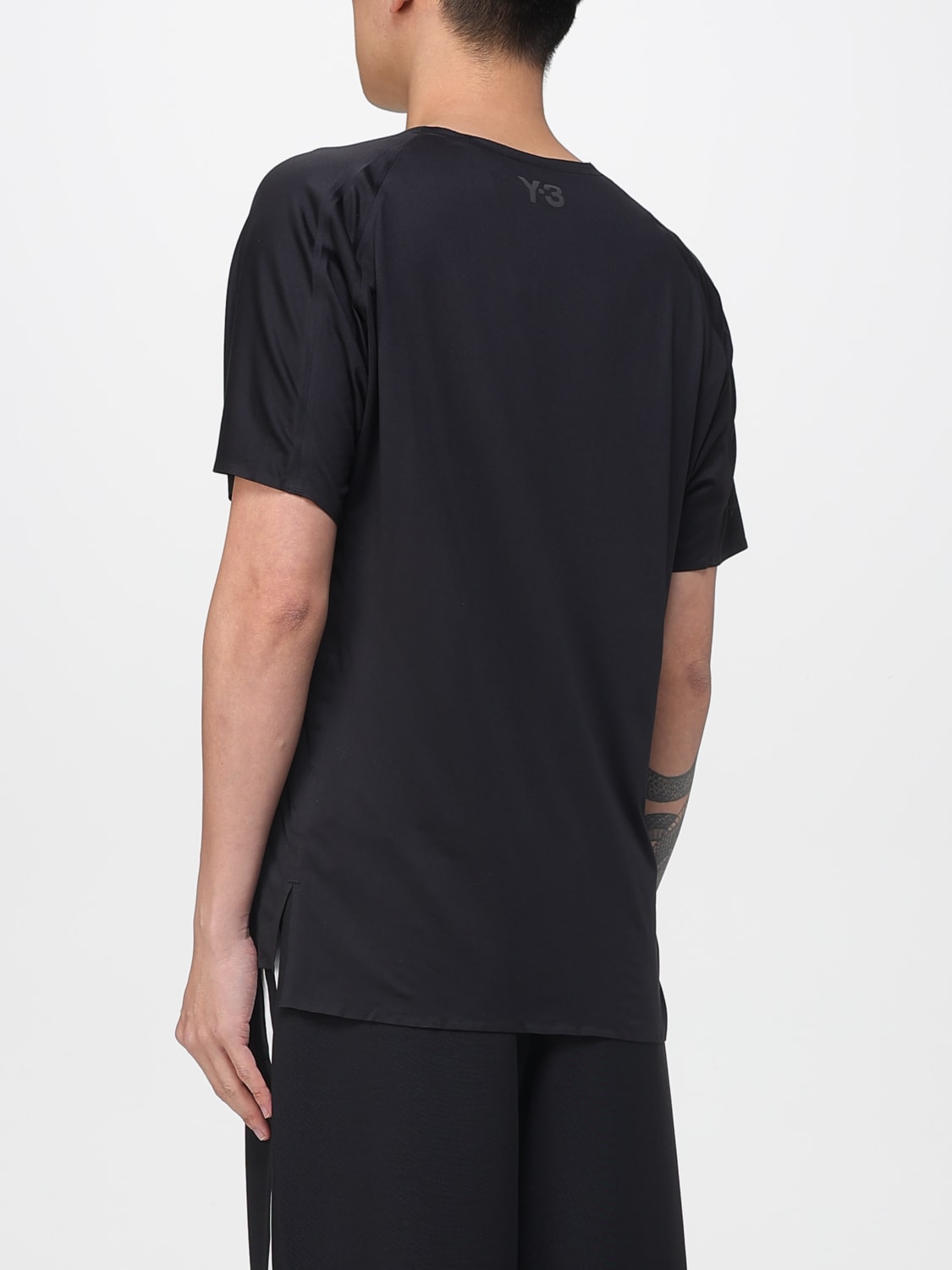 Y-3 T-SHIRT: T-shirt men Y-3, Black - Img 3