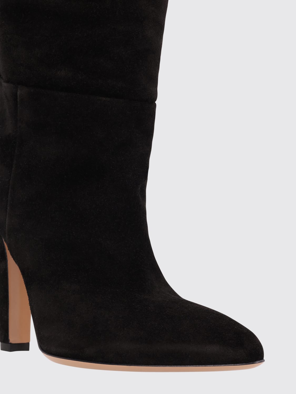 PARIS TEXAS BOOTS: Flat ankle boot woman Paris Texas, Black - Img 4