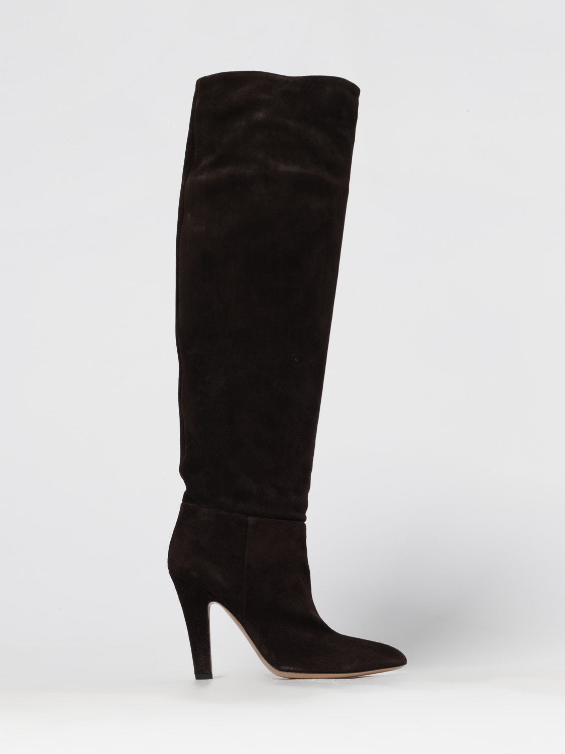 PARIS TEXAS BOOTS: Flat ankle boot woman Paris Texas, Brown - Img 1