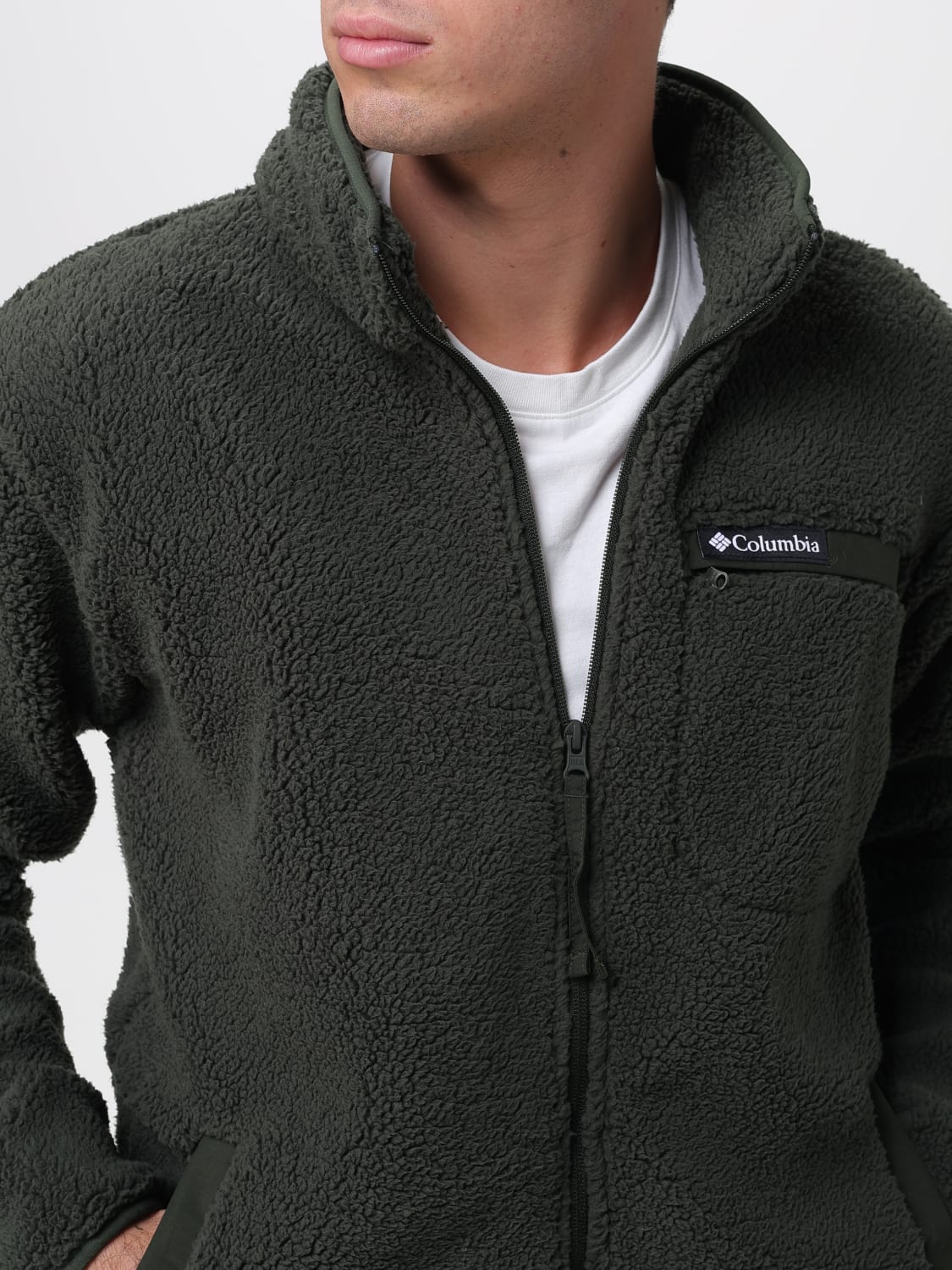 COLUMBIA GIACCA: Giacca in pile Sherpa Rugged Ridge™ Columbia, Verde - Img 4