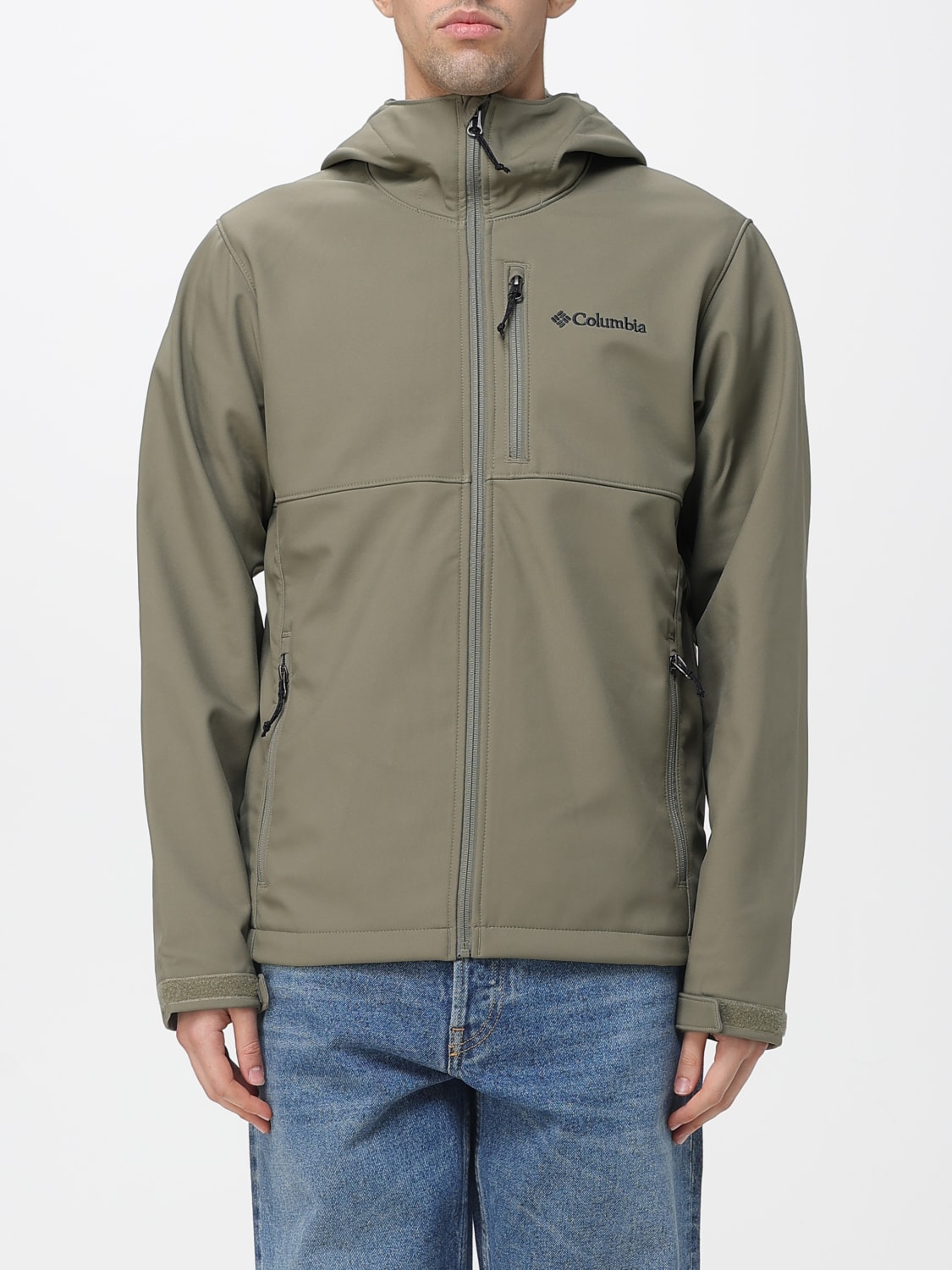 COLUMBIA JACKET: Coat men Columbia, Green - Img 1