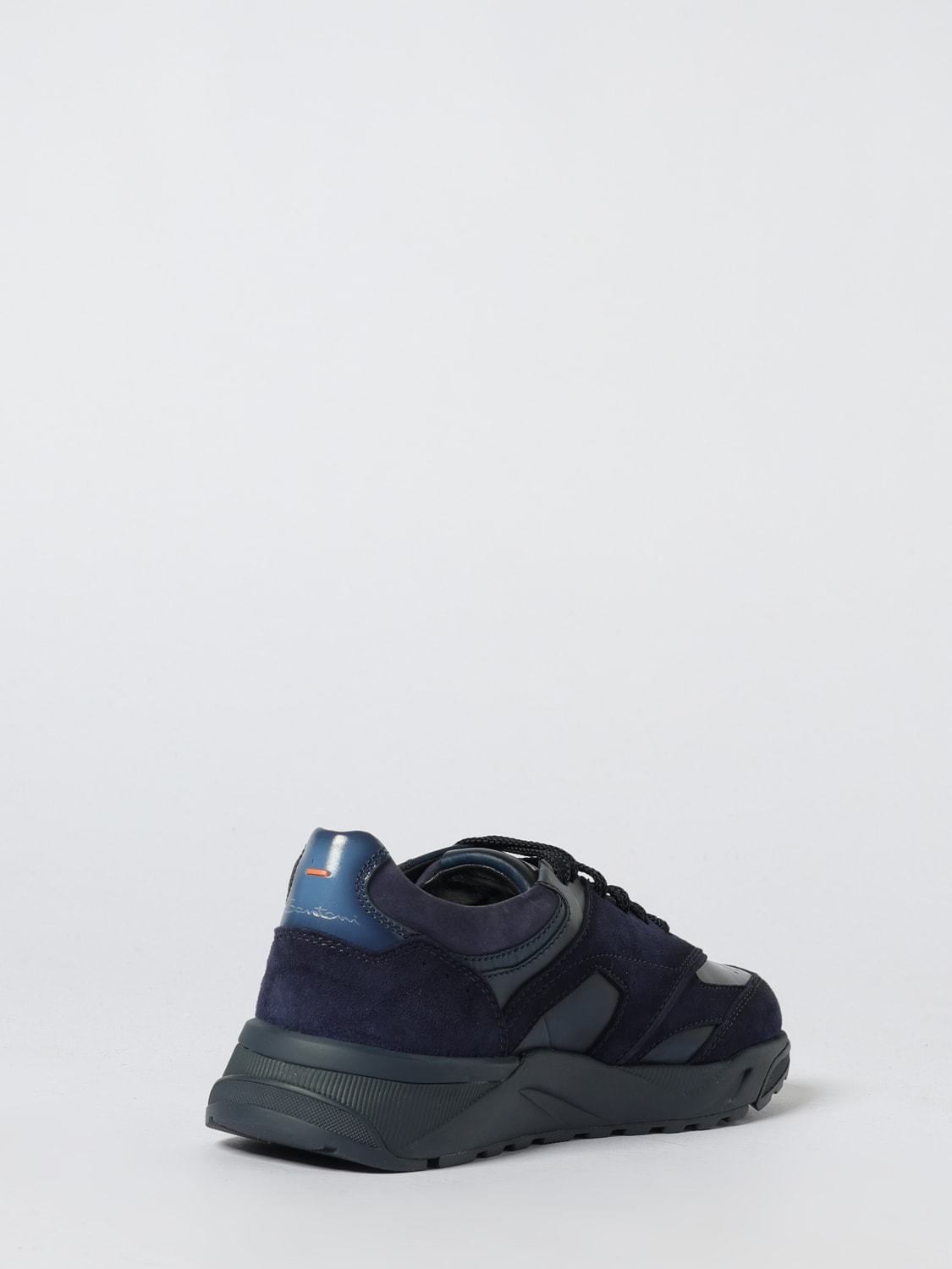 SANTONI SNEAKERS: Sneakers herren Santoni, Blau - Img 3