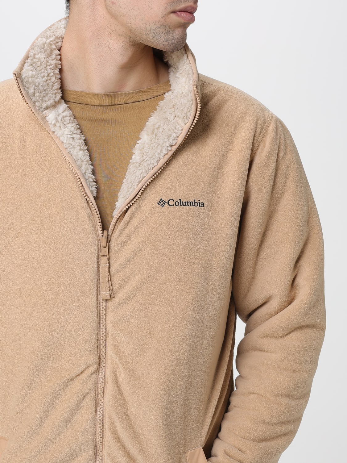 COLUMBIA JACKET: Coat men Columbia, Brown - Img 4