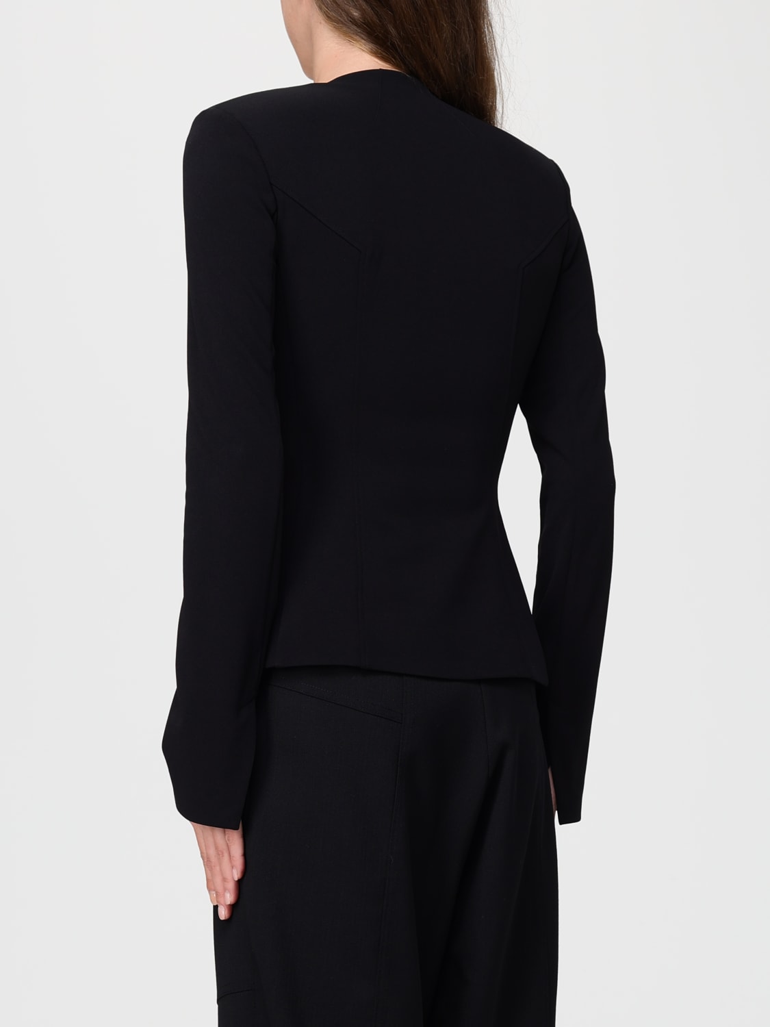 PATRIZIA PEPE JACKET: Blazer woman Patrizia Pepe, Black - Img 2