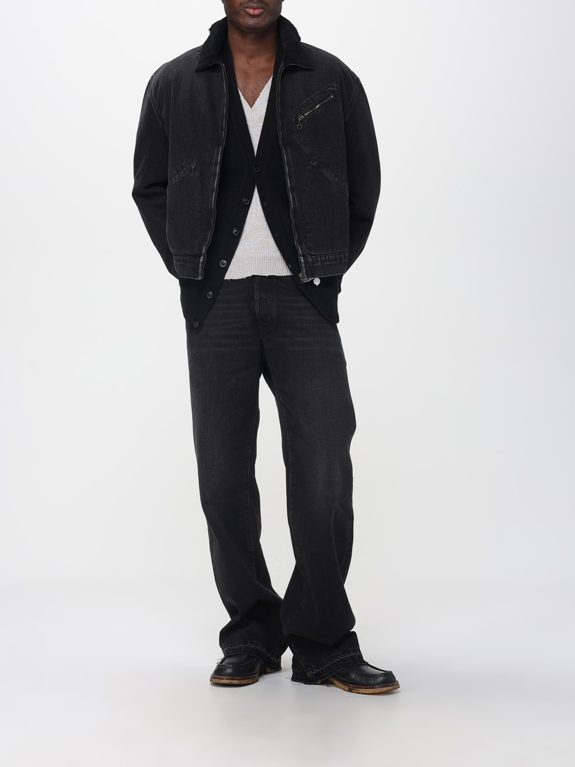 MAISON MARGIELA JACKET: Jacket men Maison Margiela, Black - Img 2