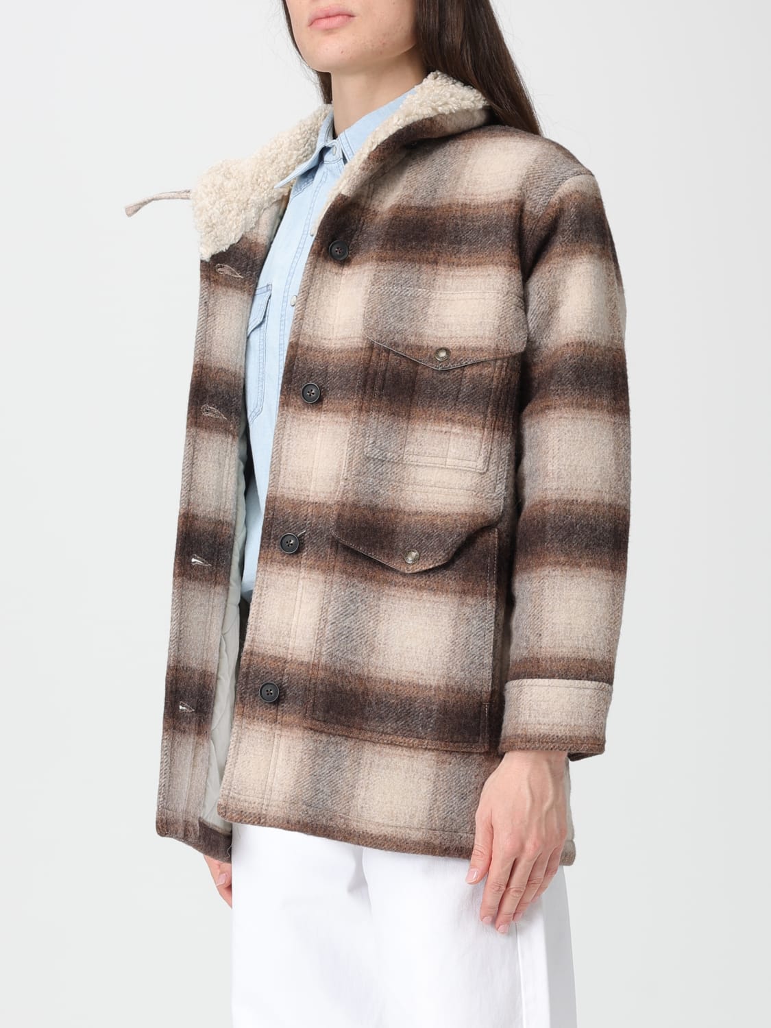 FILSON 코트: 코트 여성 Filson, 멀티컬러 - Img 3