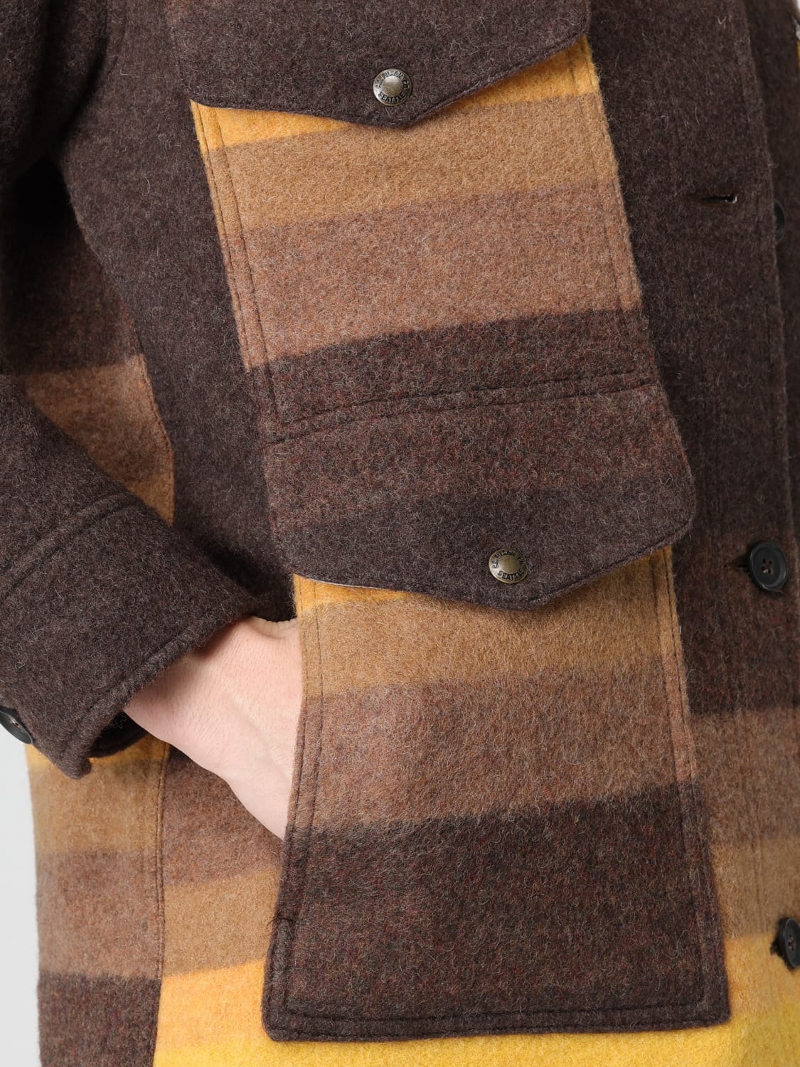 FILSON COAT: Coat woman Filson, Brown - Img 4