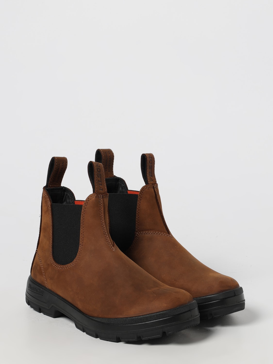 FILSON STIVALETTI: Stivaletto 2536 Filson in nabuk cerato ed oliato , Marrone - Img 2