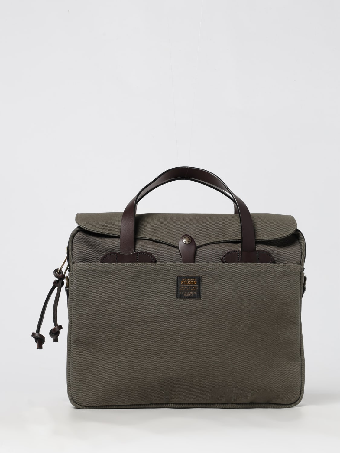 FILSON 斜挎包: 包 男士 Filson, 绿色 - Img 1