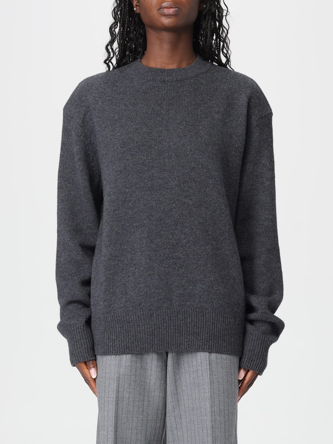 THE FRANKIE SHOP JERSEY: Sudadera mujer The Frankie Shop, Gris - Img 1