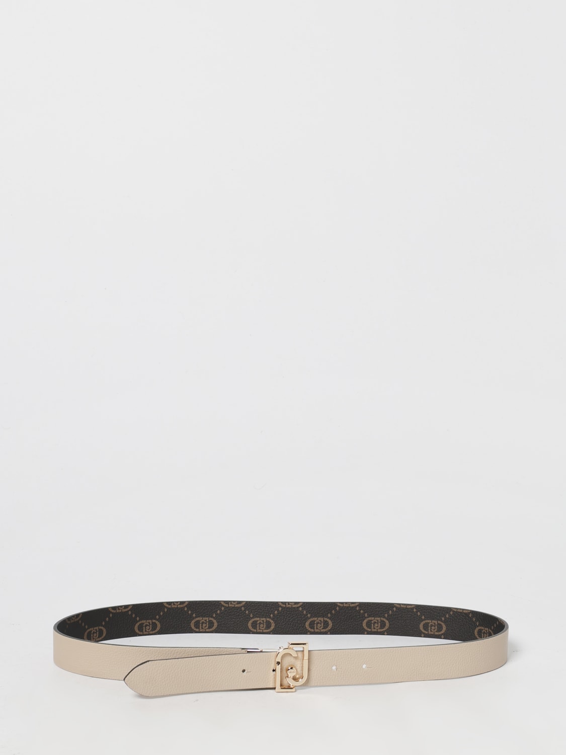 LIU JO CINTURA: Cintura Liu Jo reversibile in pelle sintetica , Naturale - Img 2