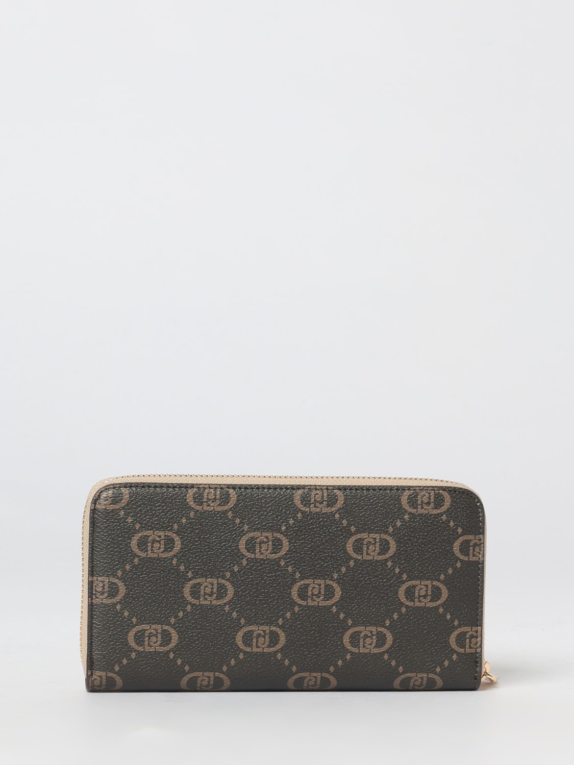 LIU JO PORTAFOGLIO: Portafoglio in pelle sintetica logato Liu Jo, Naturale - Img 3