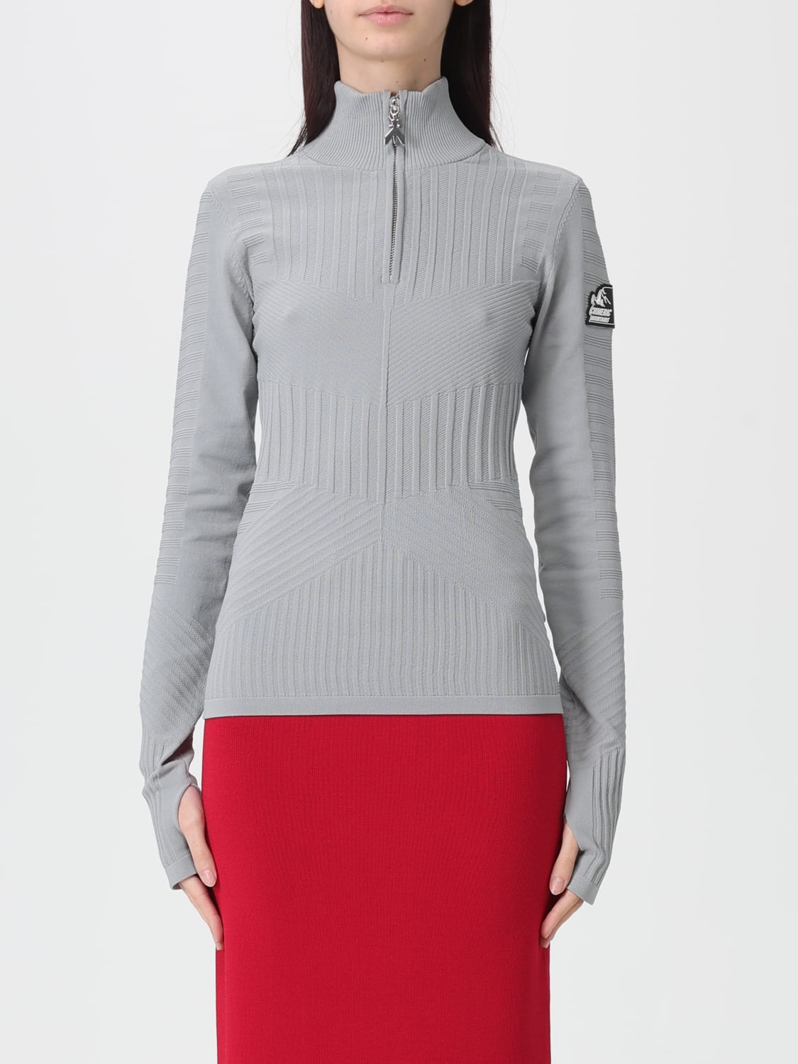 PATRIZIA PEPE SWEATER: Sweater woman Patrizia Pepe, Grey - Img 1
