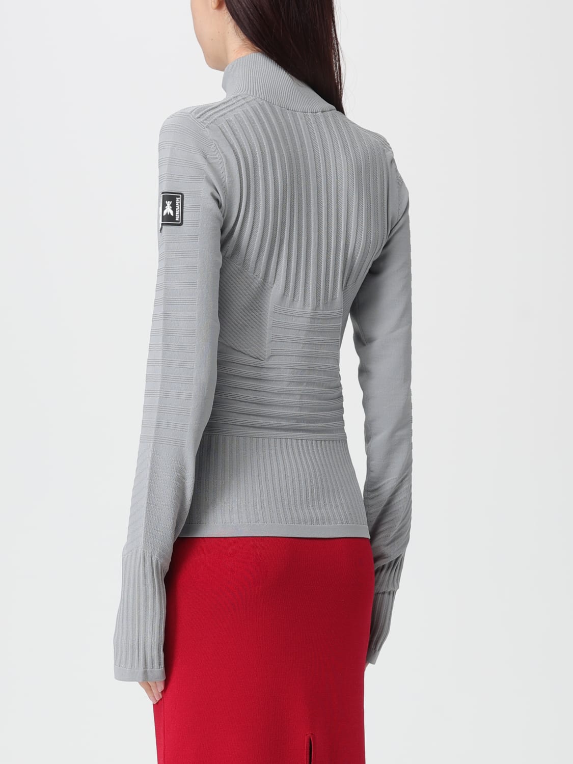 PATRIZIA PEPE SWEATER: Sweater woman Patrizia Pepe, Grey - Img 2