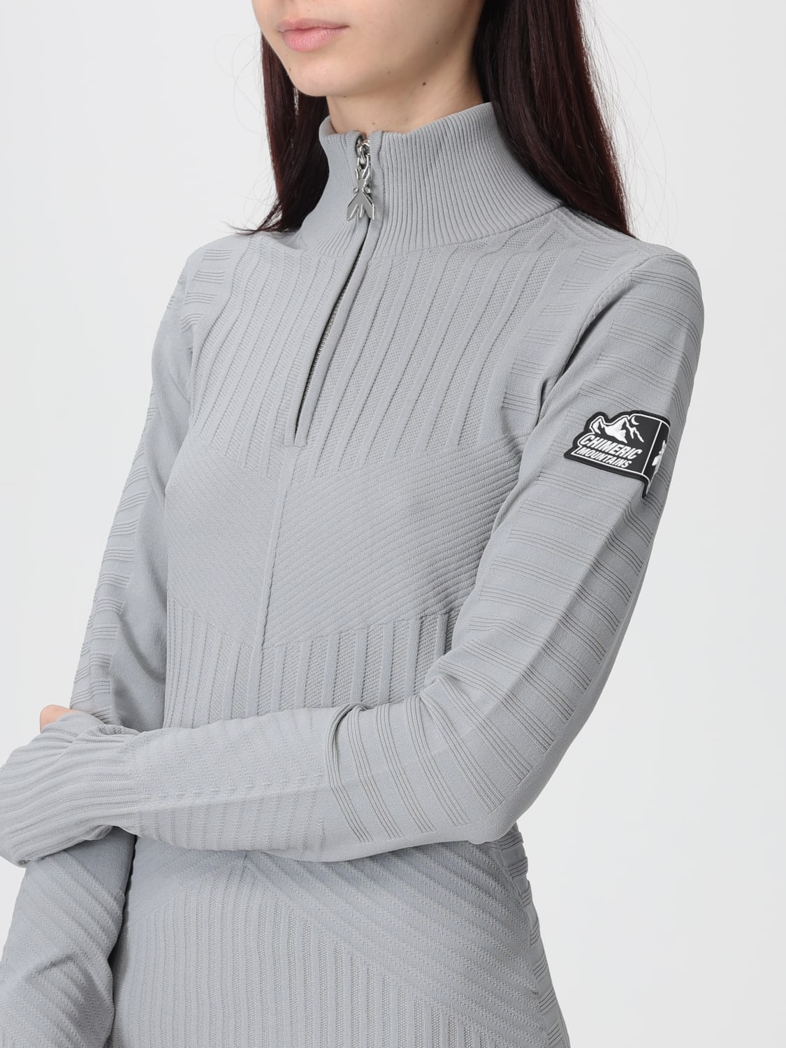 PATRIZIA PEPE SWEATER: Sweater woman Patrizia Pepe, Grey - Img 3