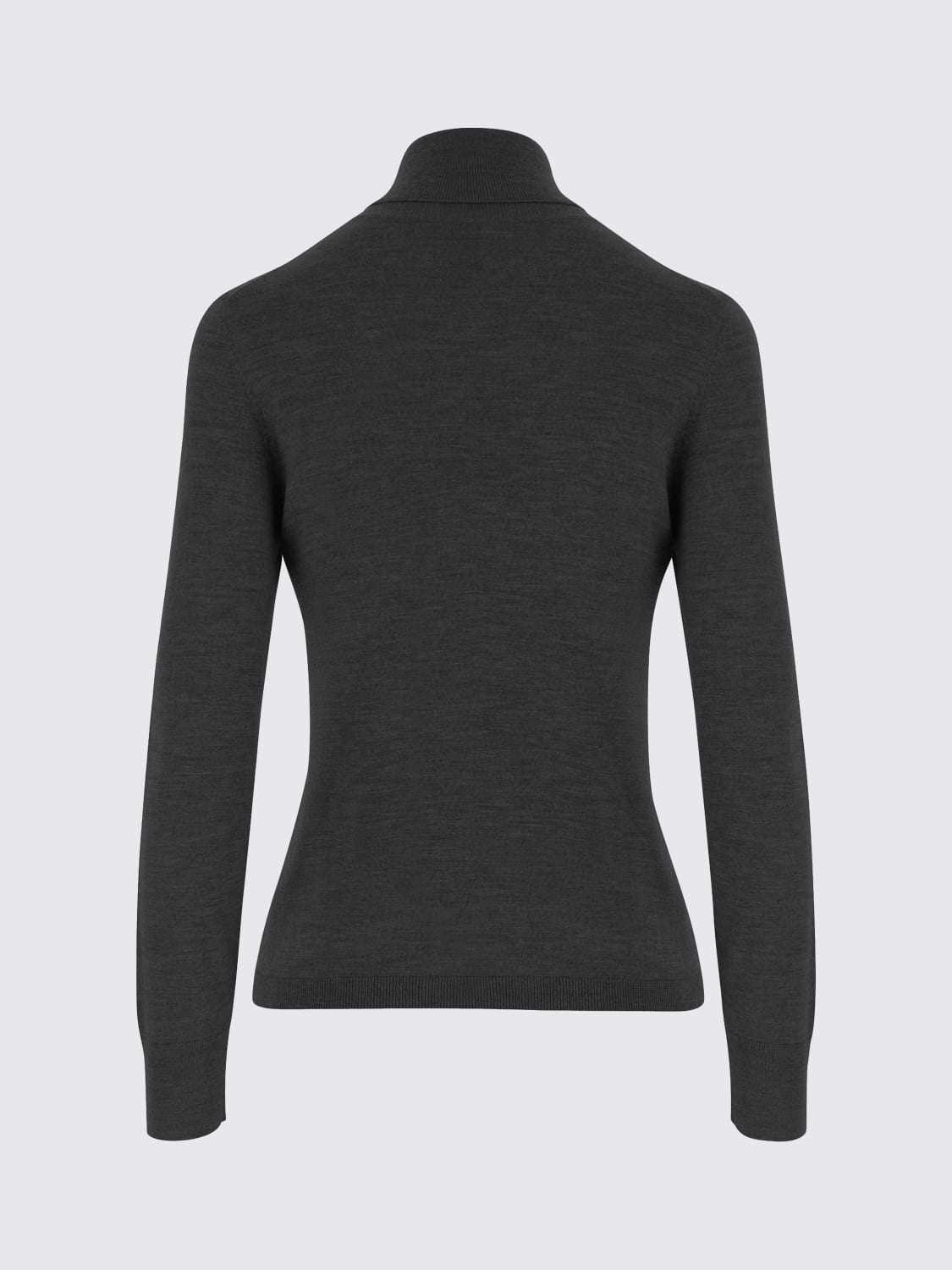 ALLUDE MAGLIA: Maglia a dolcevita in lana merino Allude, Nero - Img 2