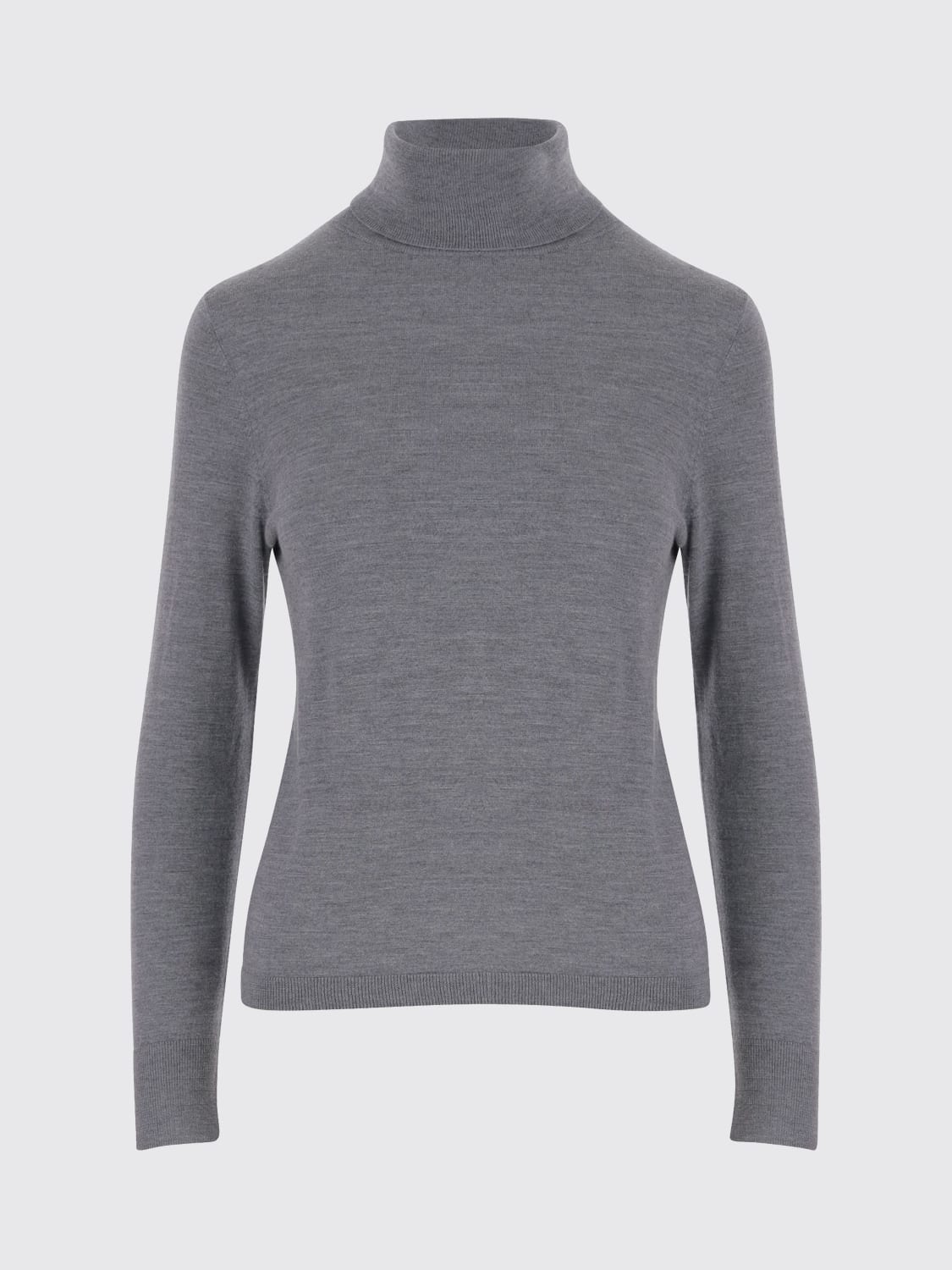 ALLUDE MAGLIA: Maglia a dolcevita in lana merino Allude, Grigio - Img 1