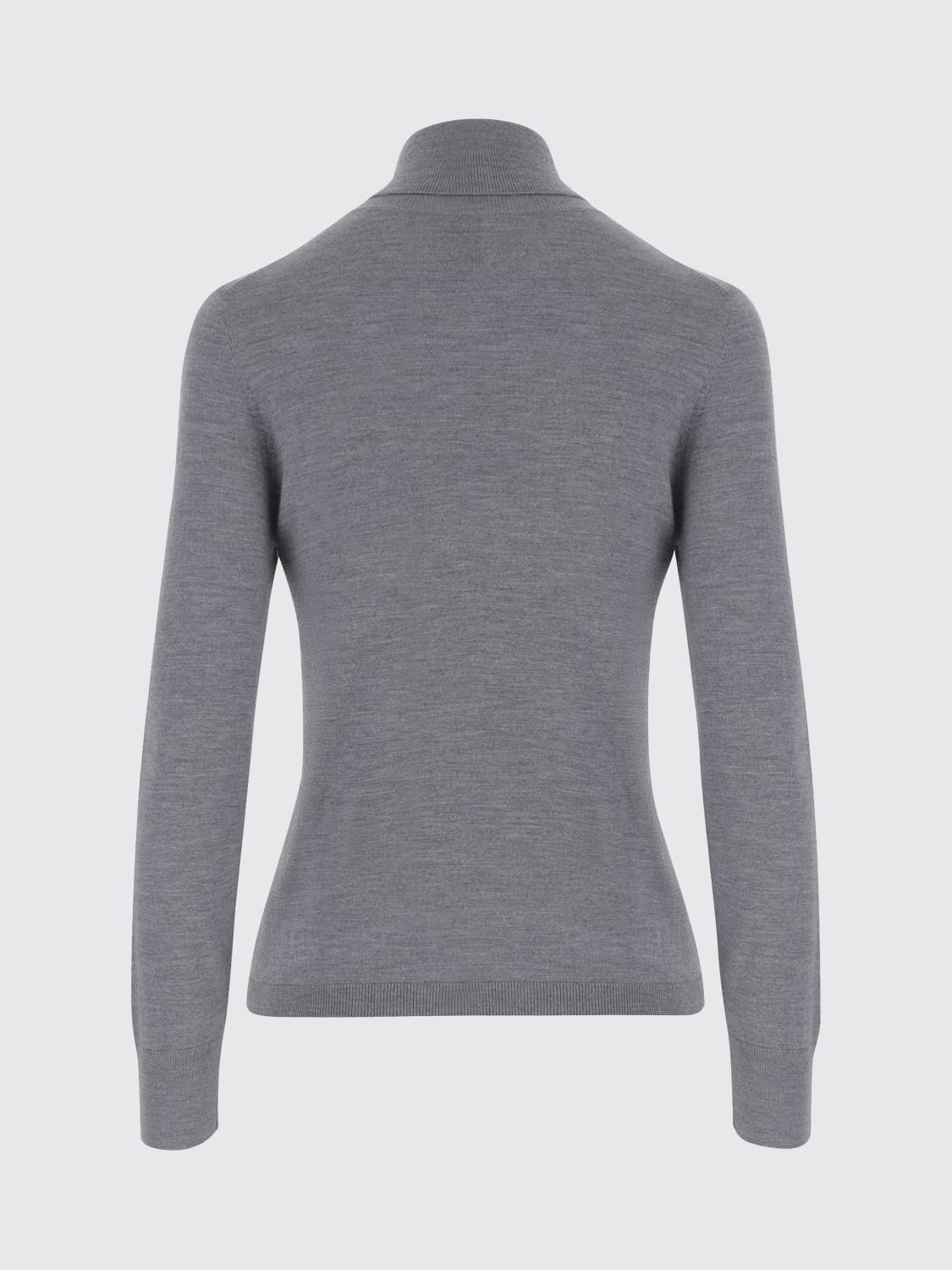 ALLUDE MAGLIA: Maglia a dolcevita in lana merino Allude, Grigio - Img 2