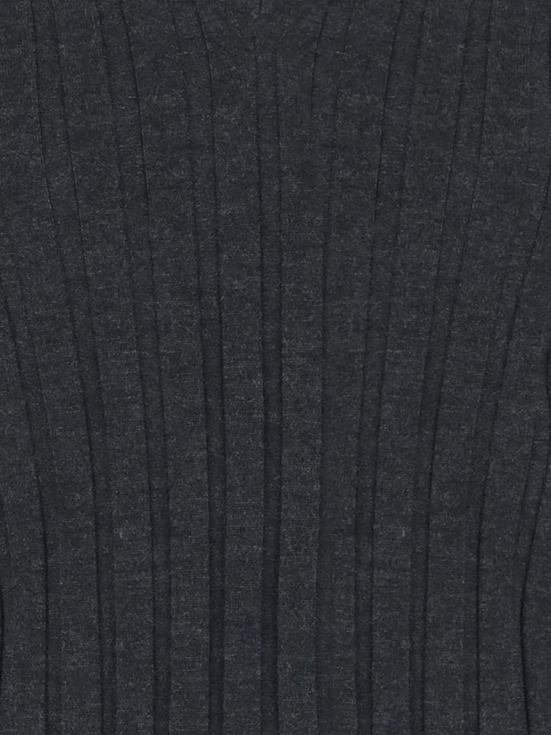 ALLUDE MAGLIA: Pullover basic Allude in lana vergine , Grigio - Img 3