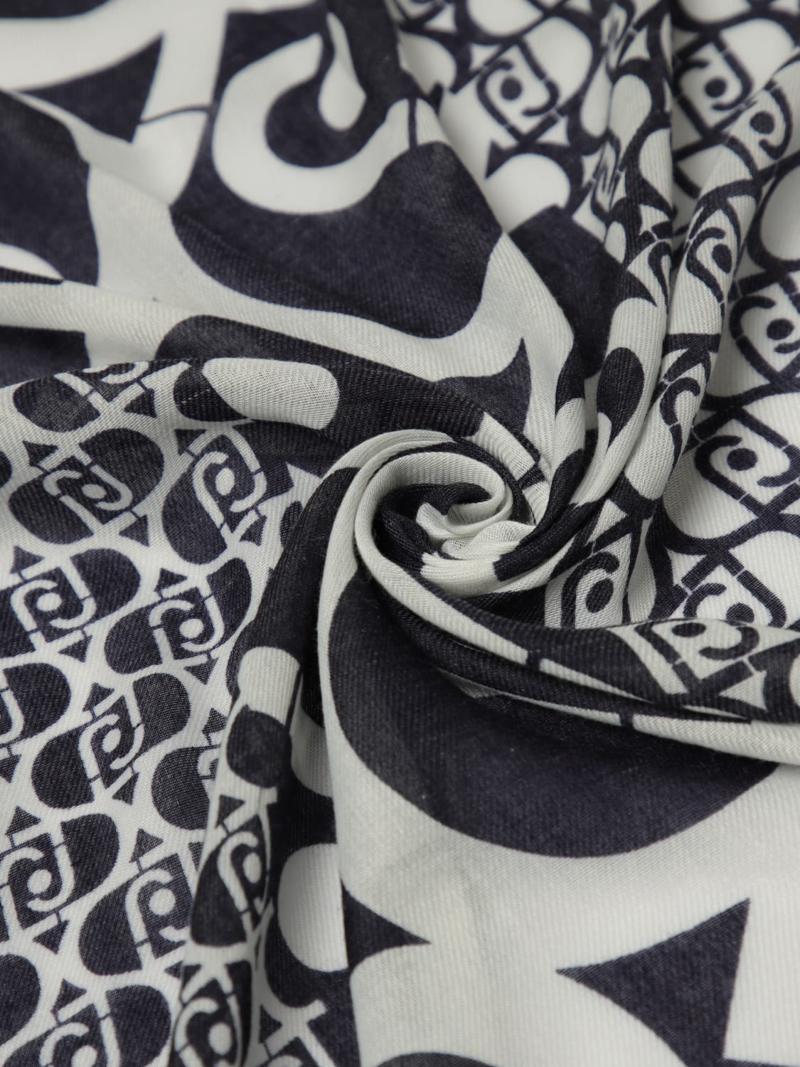 LIU JO BUFANDA: Bufanda mujer Liu Jo, Azul Marino - Img 3