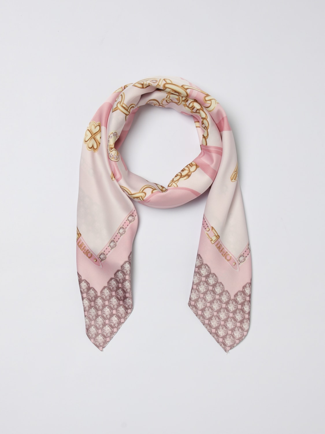 LIU JO SEIDENTUCH: Seidentuch damen Liu Jo, Pink - Img 2