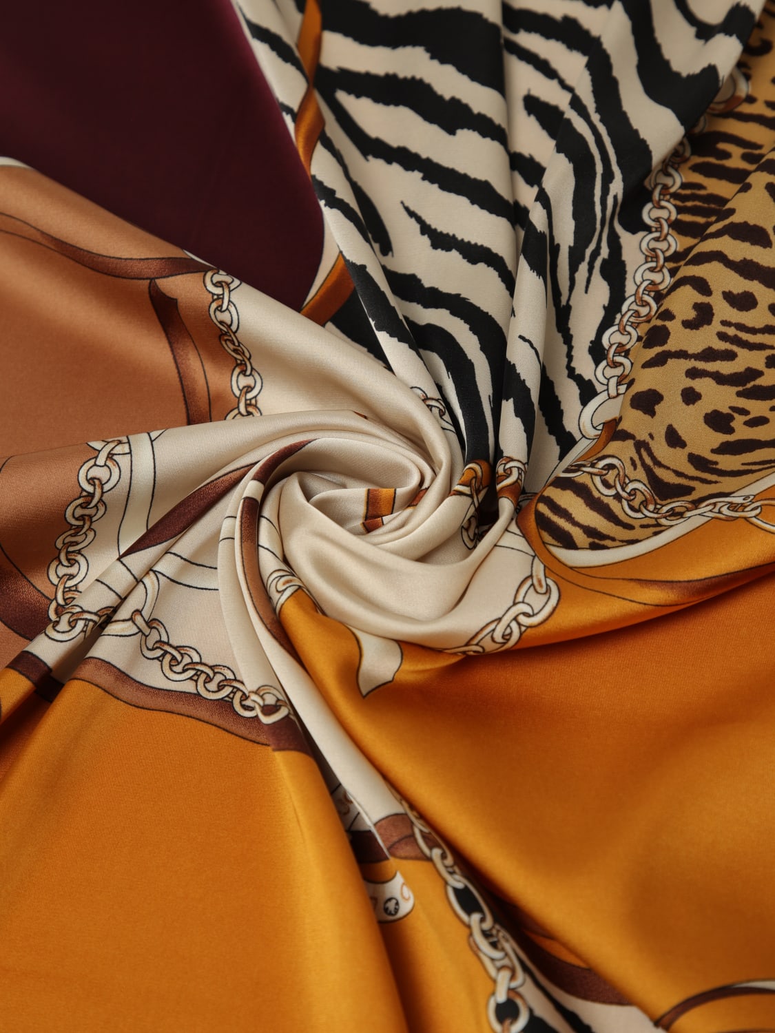 LIU JO NECK SCARF: Neck scarf woman Liu Jo, Burgundy - Img 3