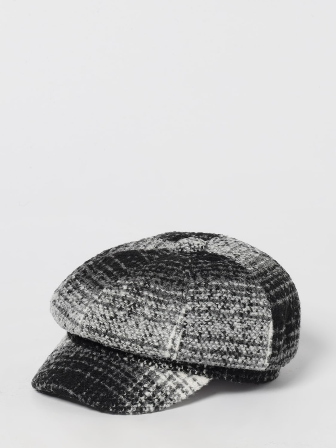 LIU JO CAPPELLO: Cappello Liu Jo in tweed , Nero - Img 1
