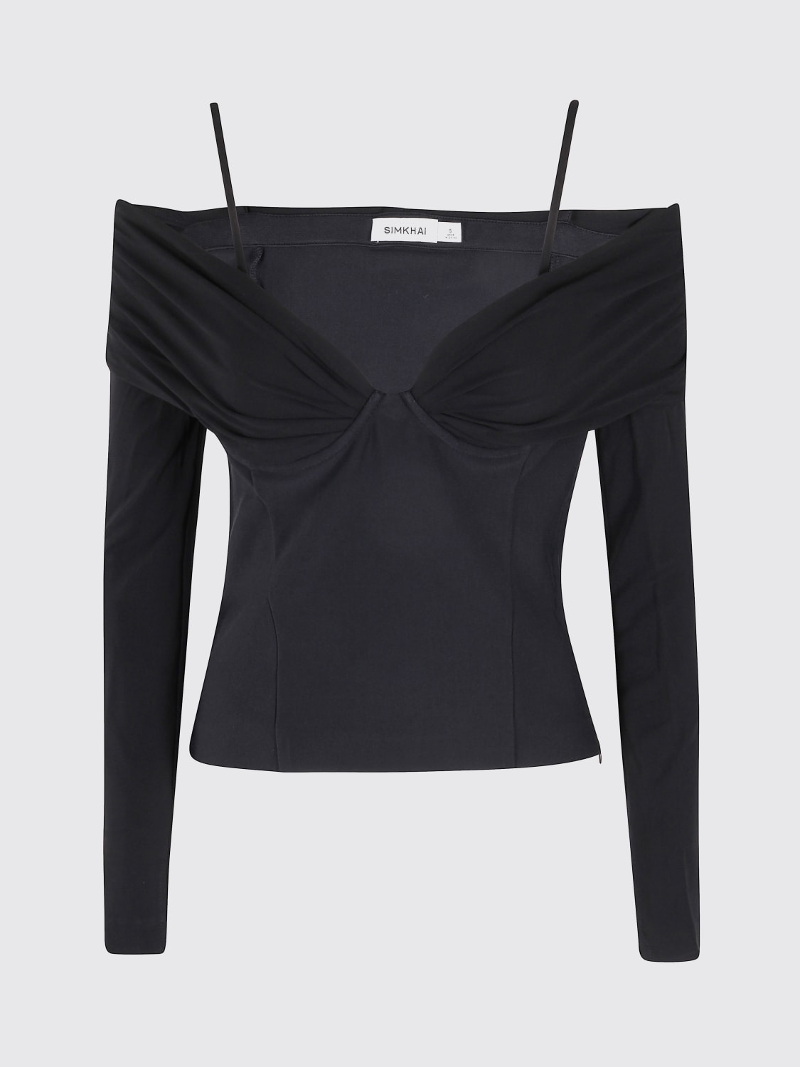 SIMKHAI TOP: Top femme Simkhai, Noir - Img 1