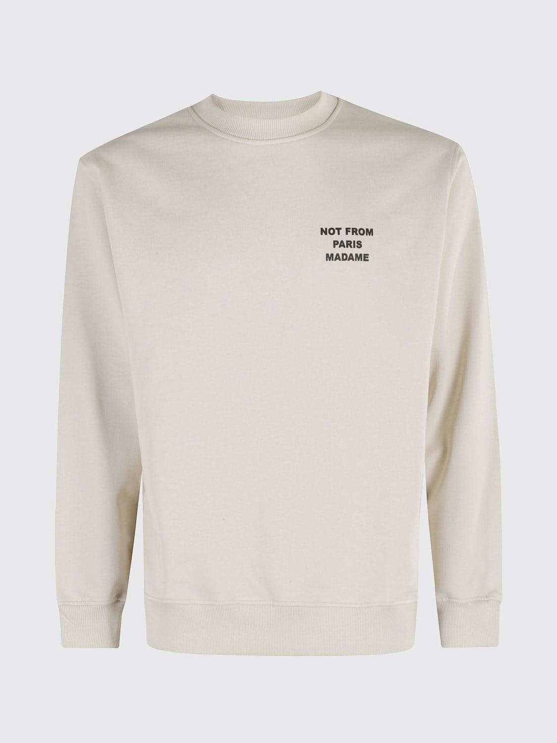 DRÔLE DE MONSIEUR SWEATSHIRT: Sweatshirt homme Drôle De Monsieur, Mastic - Img 1