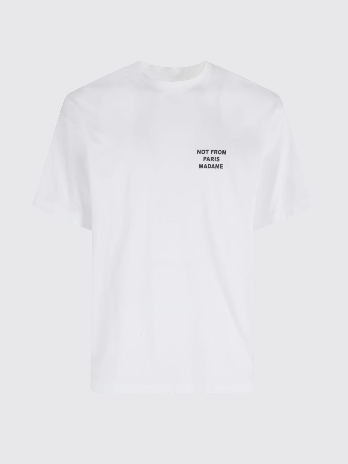 DRÔLE DE MONSIEUR T-SHIRT: Sweatshirt men Drôle De Monsieur, White - Img 1