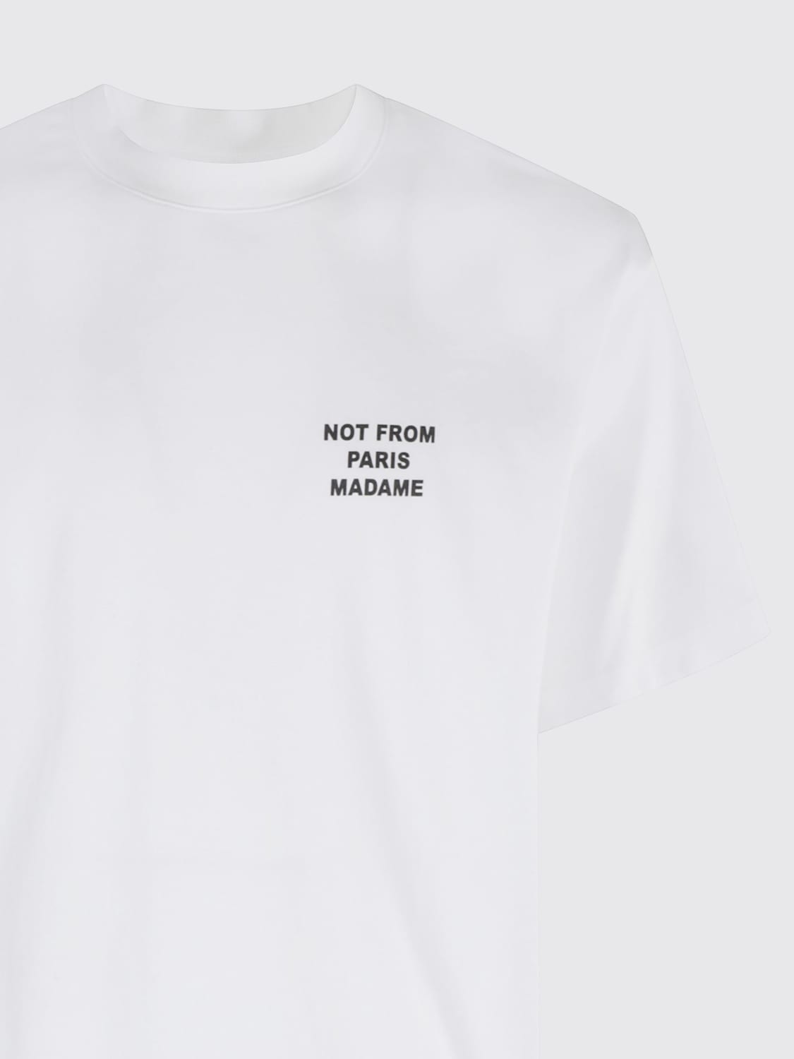 DRÔLE DE MONSIEUR T-SHIRT: Sweatshirt men Drôle De Monsieur, White - Img 3