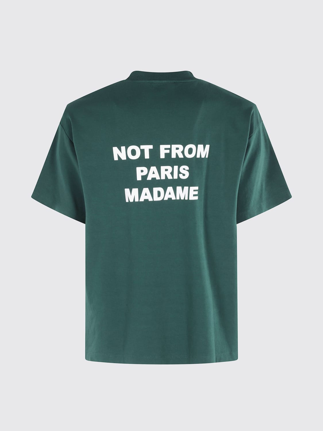 DRÔLE DE MONSIEUR T-SHIRT: Sweatshirt men Drôle De Monsieur, Green - Img 2