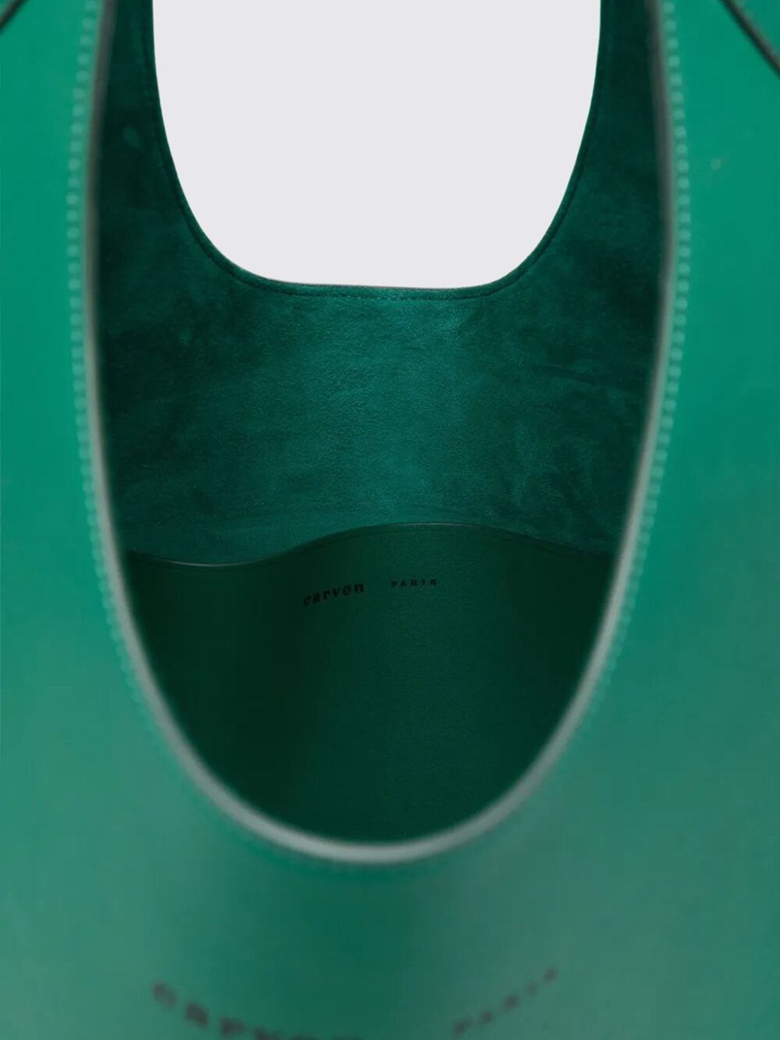 CARVEN BORSA TOTE: Borsa Tommaso Carven in pelle , Verde - Img 5