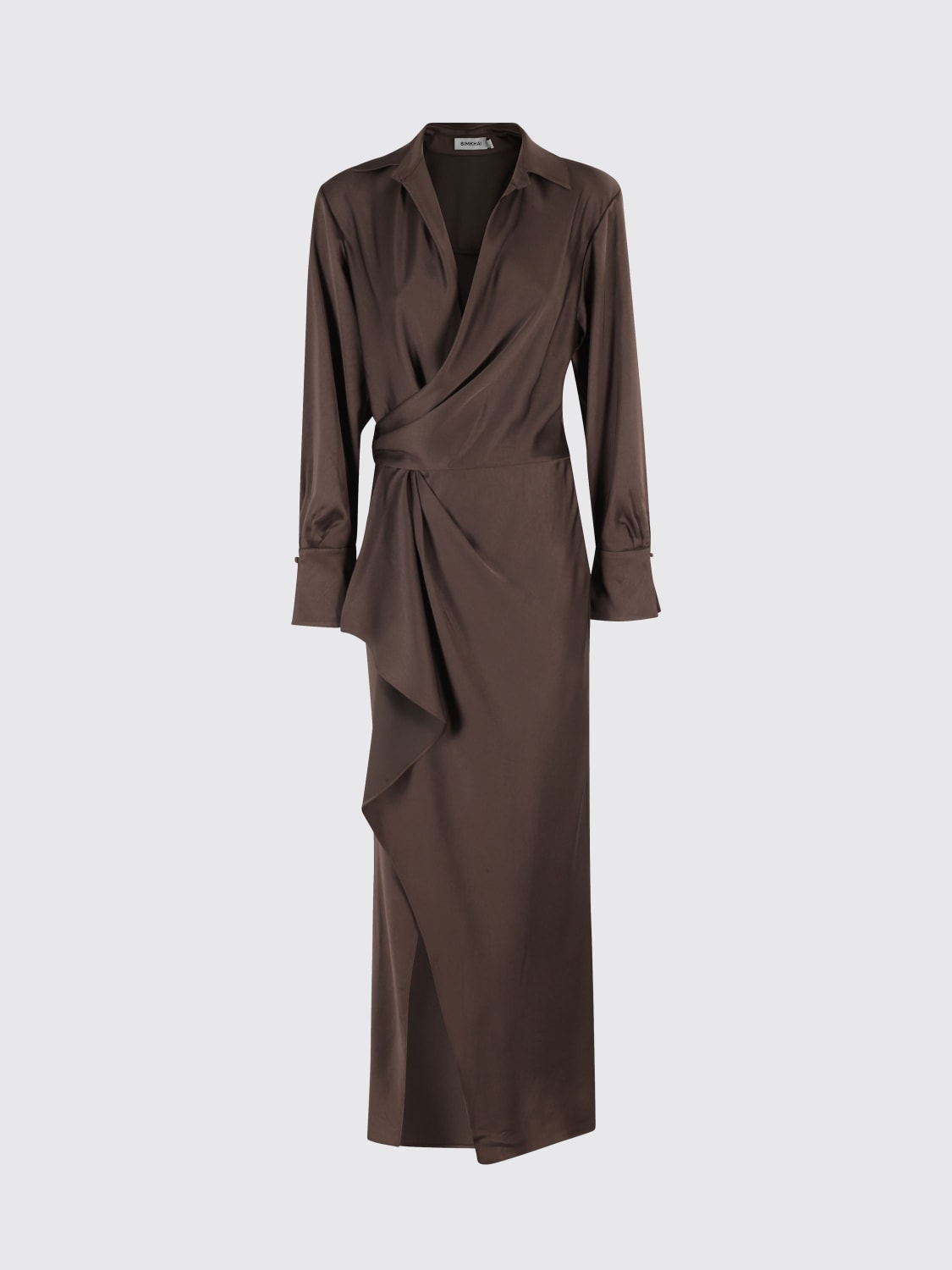 SIMKHAI 连衣裙: 连衣裙 女士 Simkhai, 可可色 - Img 1