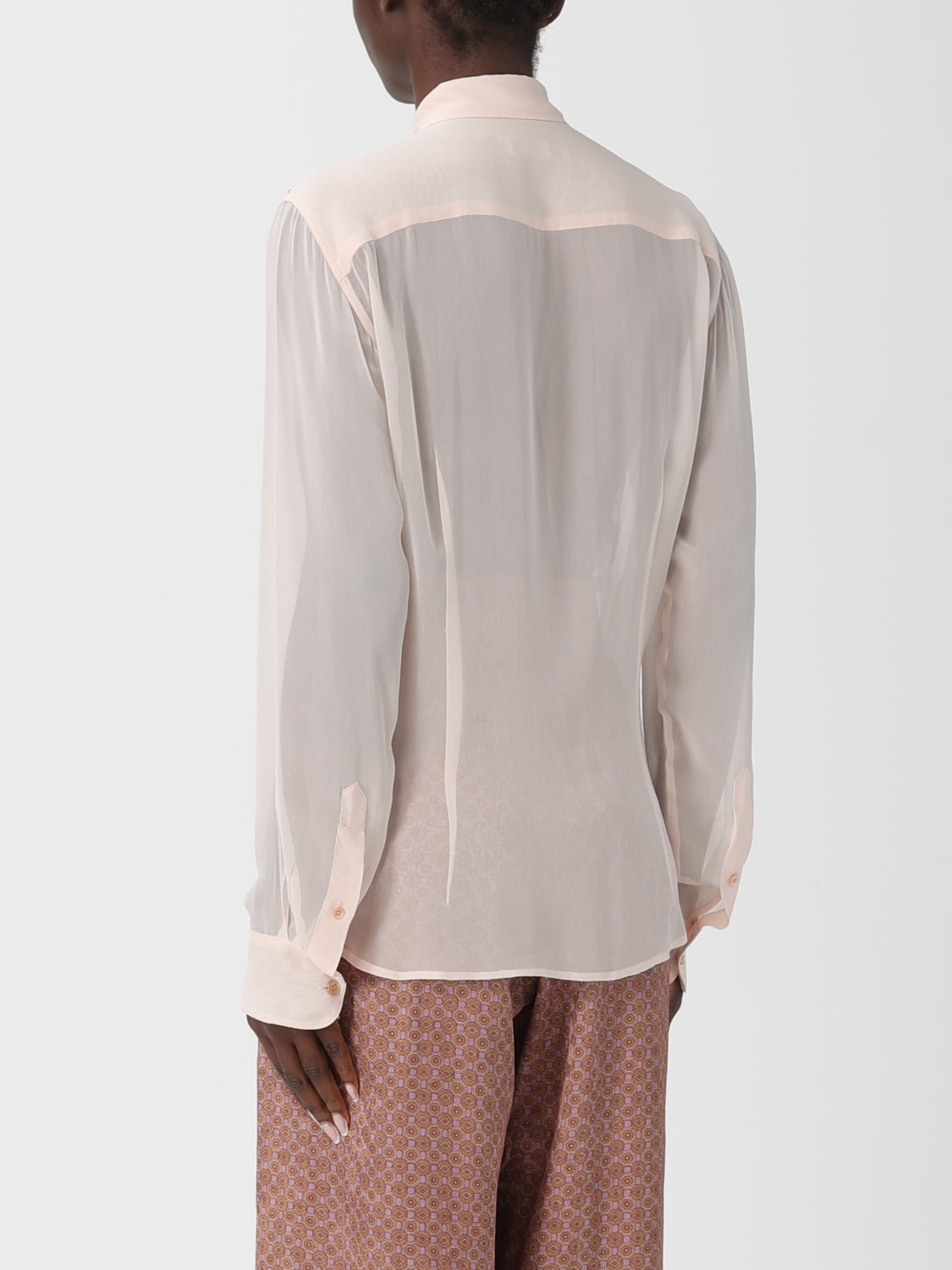 DRIES VAN NOTEN SHIRT: Skirt woman Dries Van Noten, Pink - Img 3