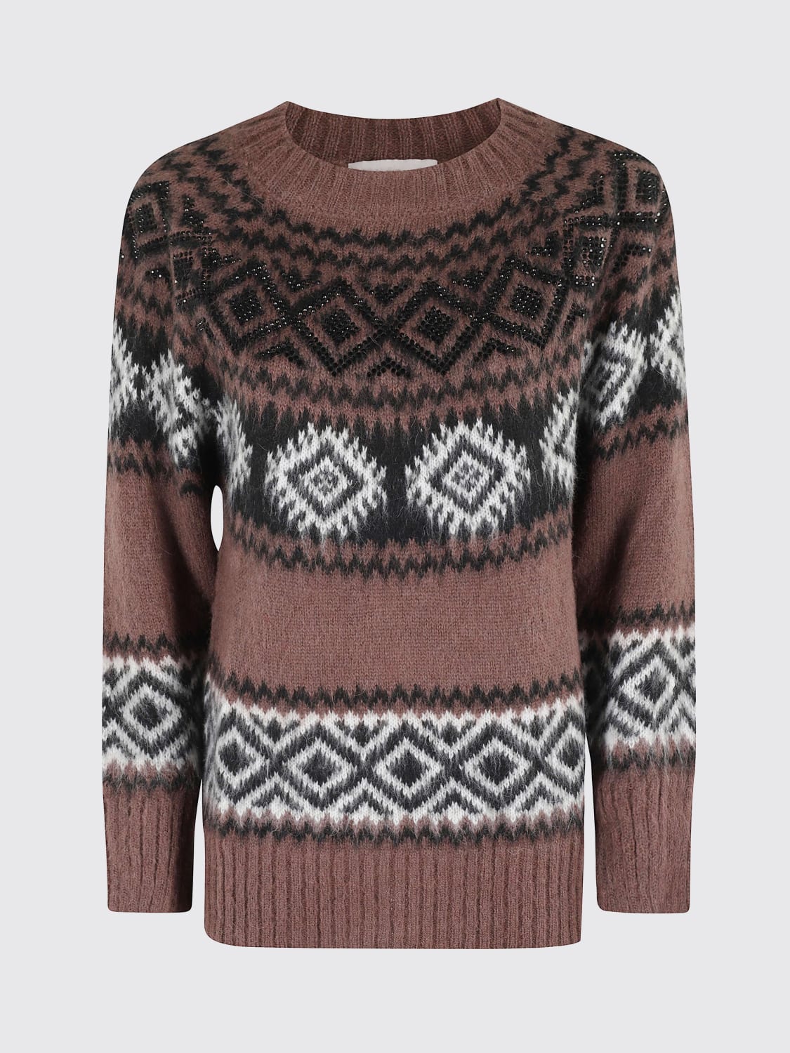 ERMANNO FIRENZE SWEATER: Sweater woman Ermanno Firenze, Dark - Img 1