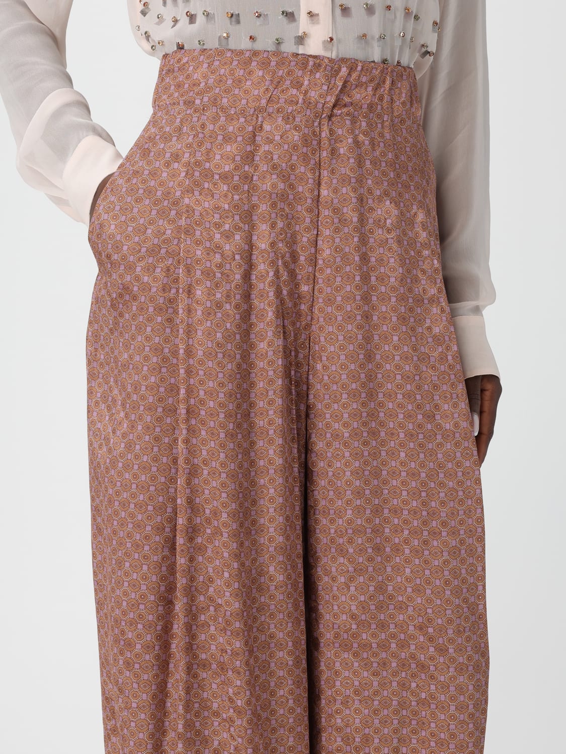 DRIES VAN NOTEN PANTS: Pants woman Dries Van Noten, Pink - Img 4