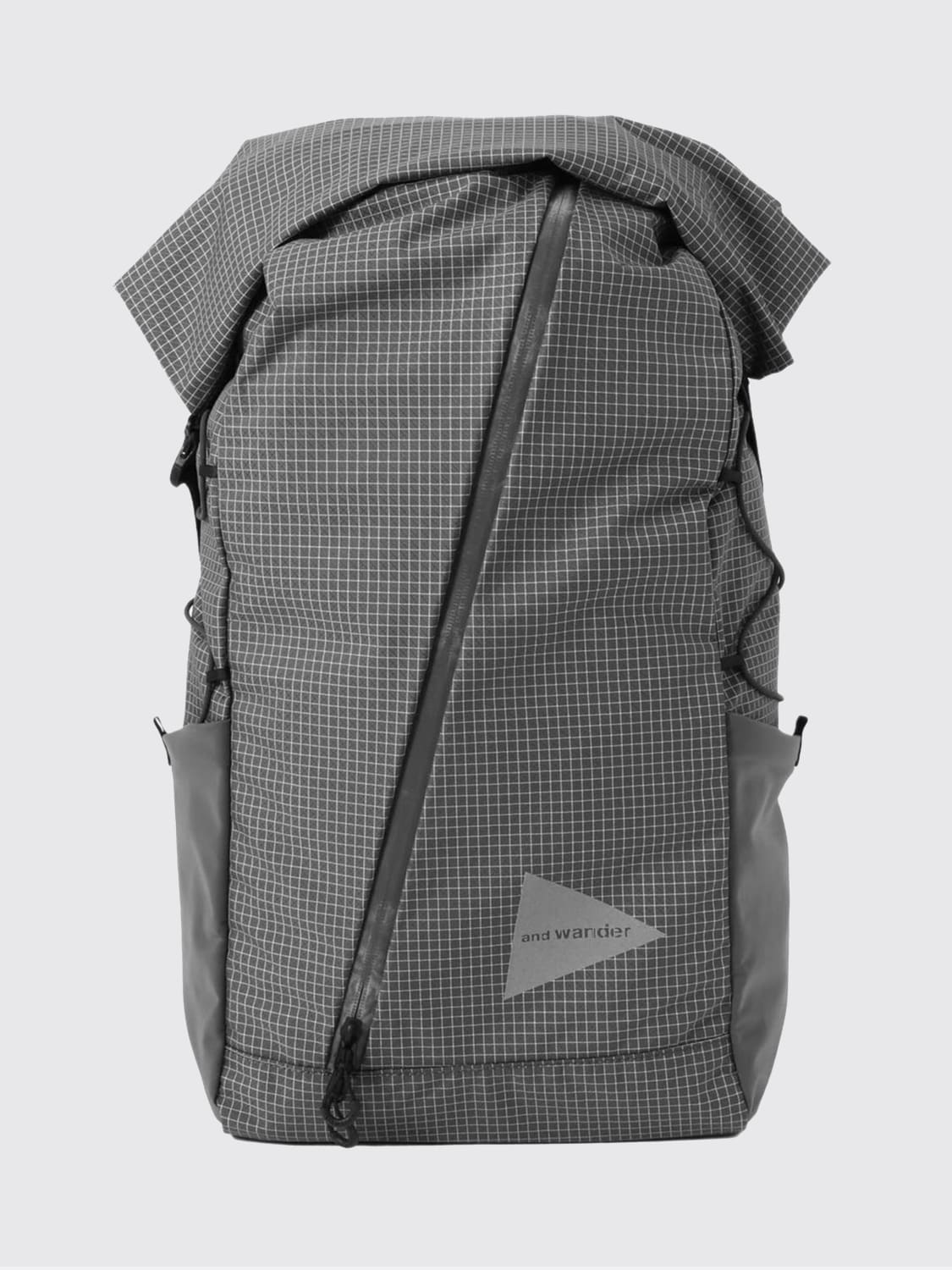 AND WANDER BACKPACK: Backpack men And Wander, Grey - Img 1