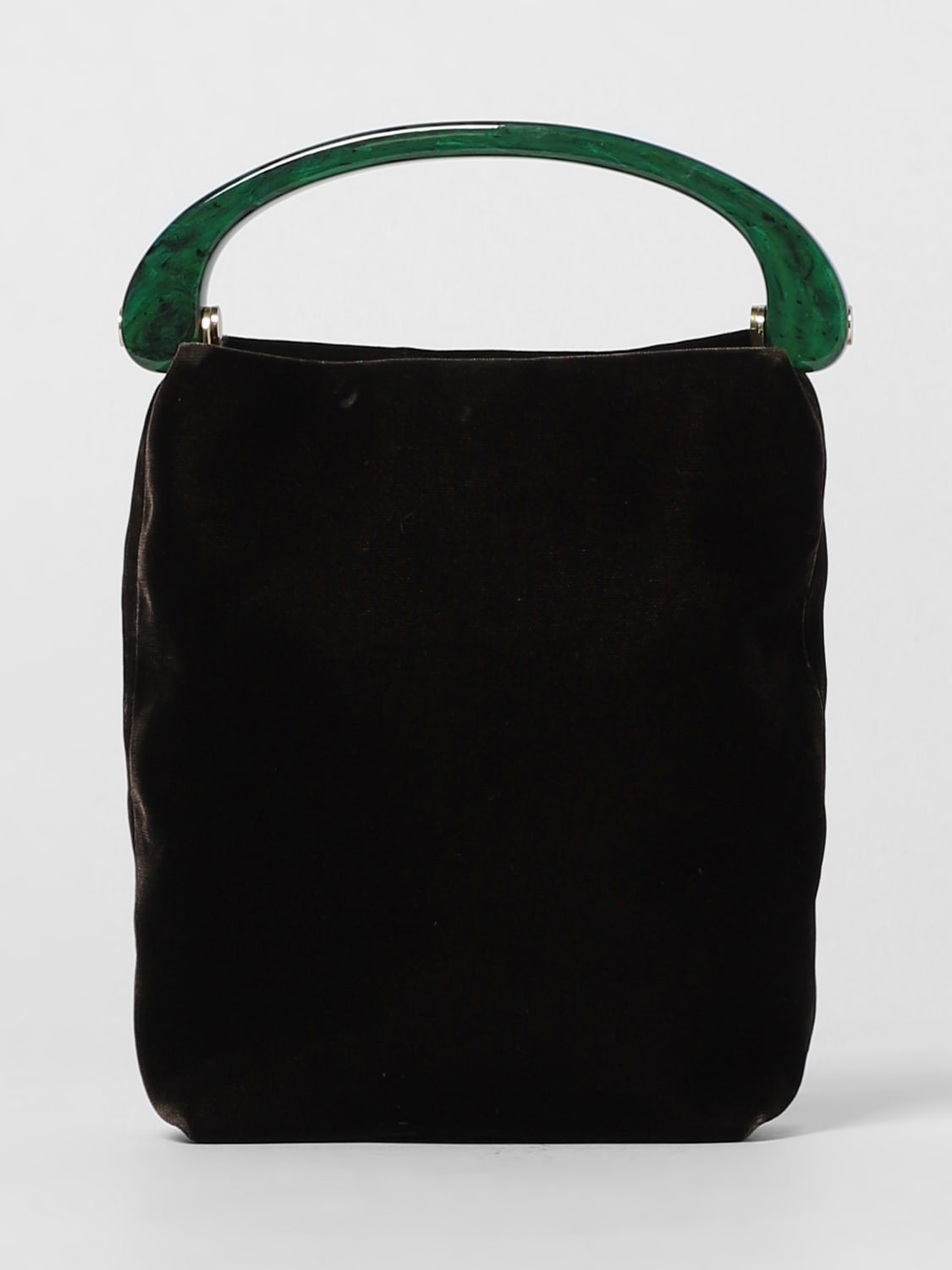 DRIES VAN NOTEN MINI SAC: Sac porté épaule femme Dries Van Noten, Marron - Img 1