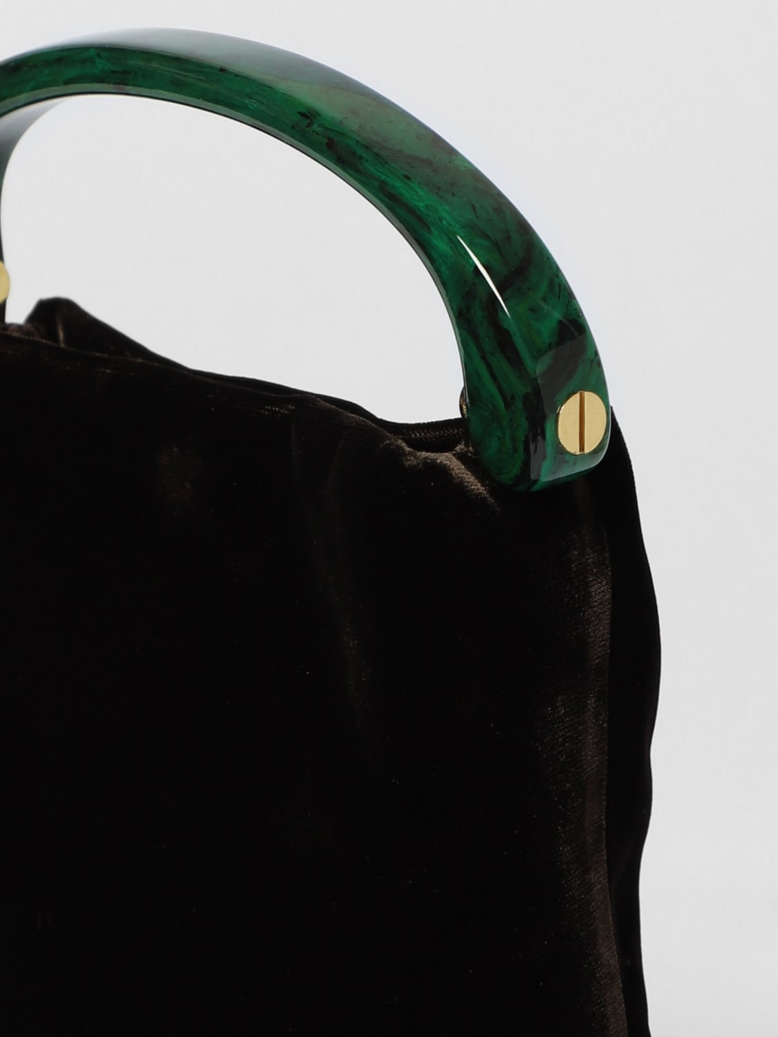 DRIES VAN NOTEN MINI SAC: Sac porté épaule femme Dries Van Noten, Marron - Img 3