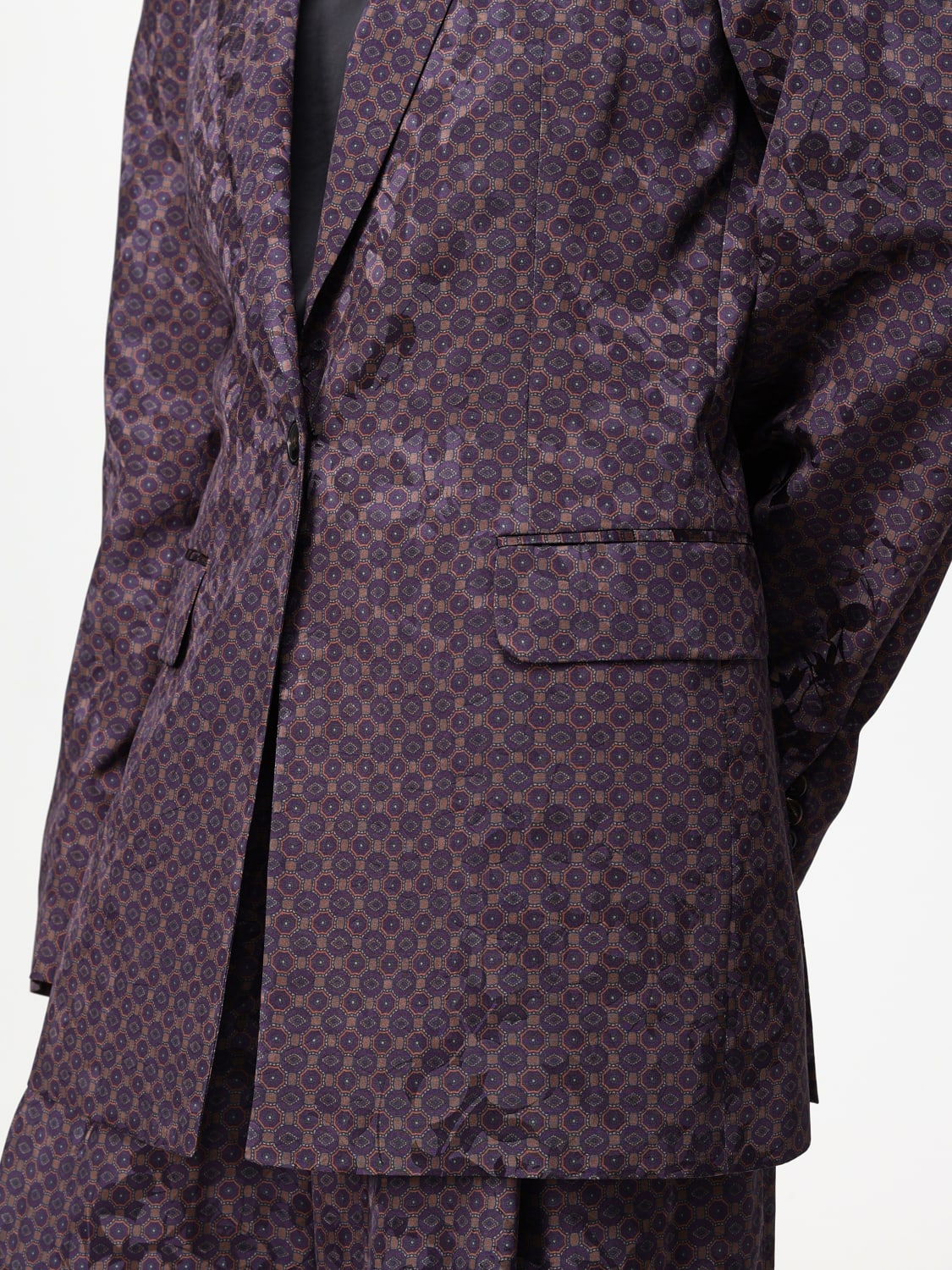 DRIES VAN NOTEN КУРТКА: Блейзер Женское Dries Van Noten, Коричневый - Img 5