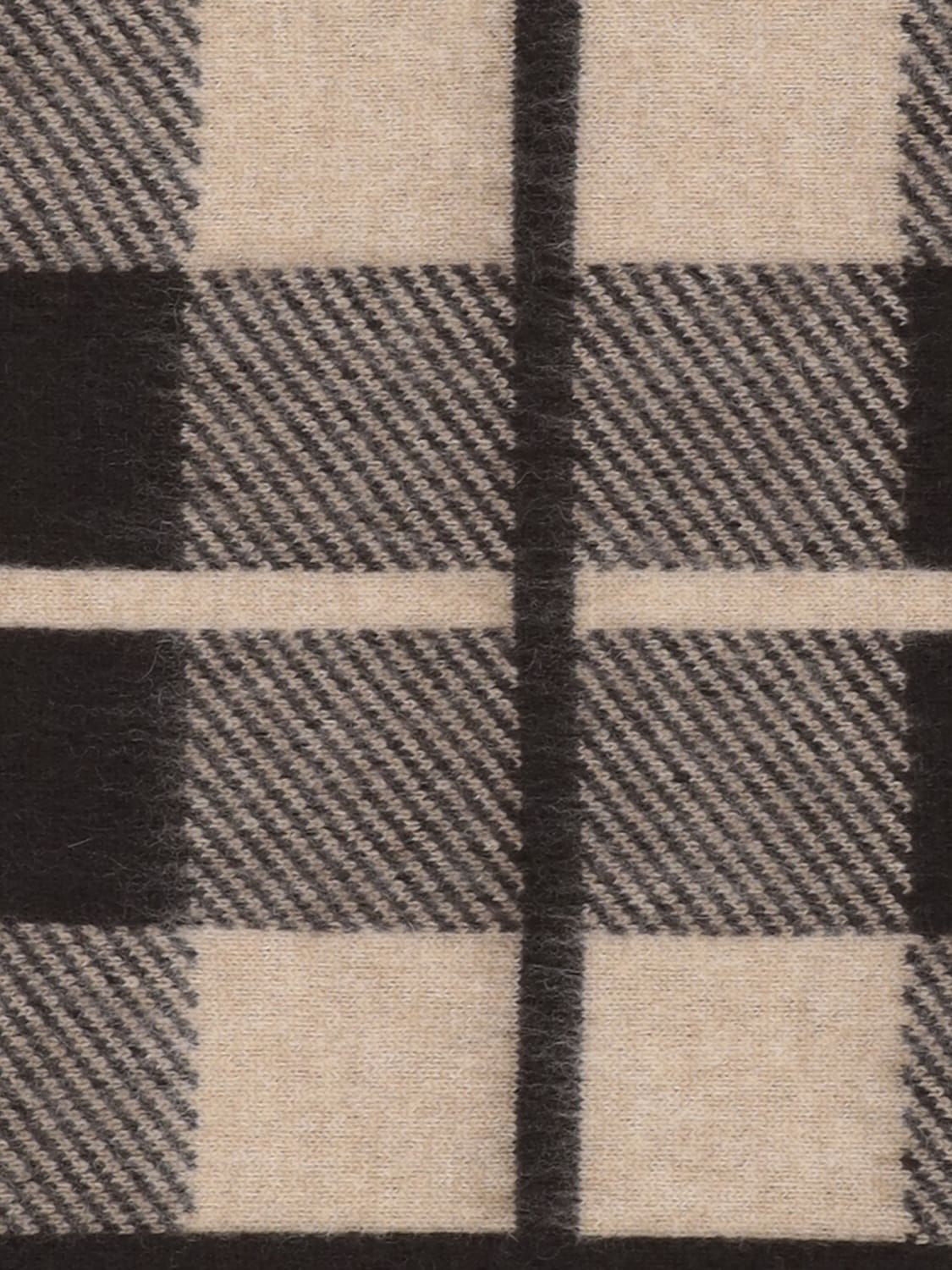 GUEST IN RESIDENCE SCIARPA: Sciarpa Guest In Residence in lana e cashmere con motivo check , Porpora - Img 2