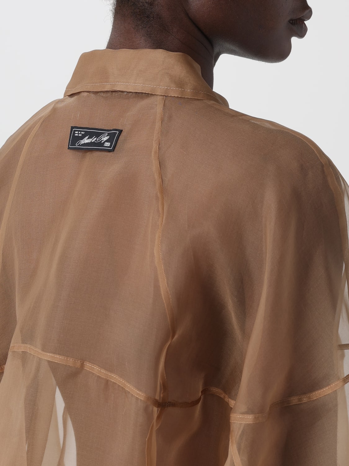 ERIKA CAVALLINI HEMDBLUSE: Hemdbluse damen Erika Cavallini, Rope - Img 3