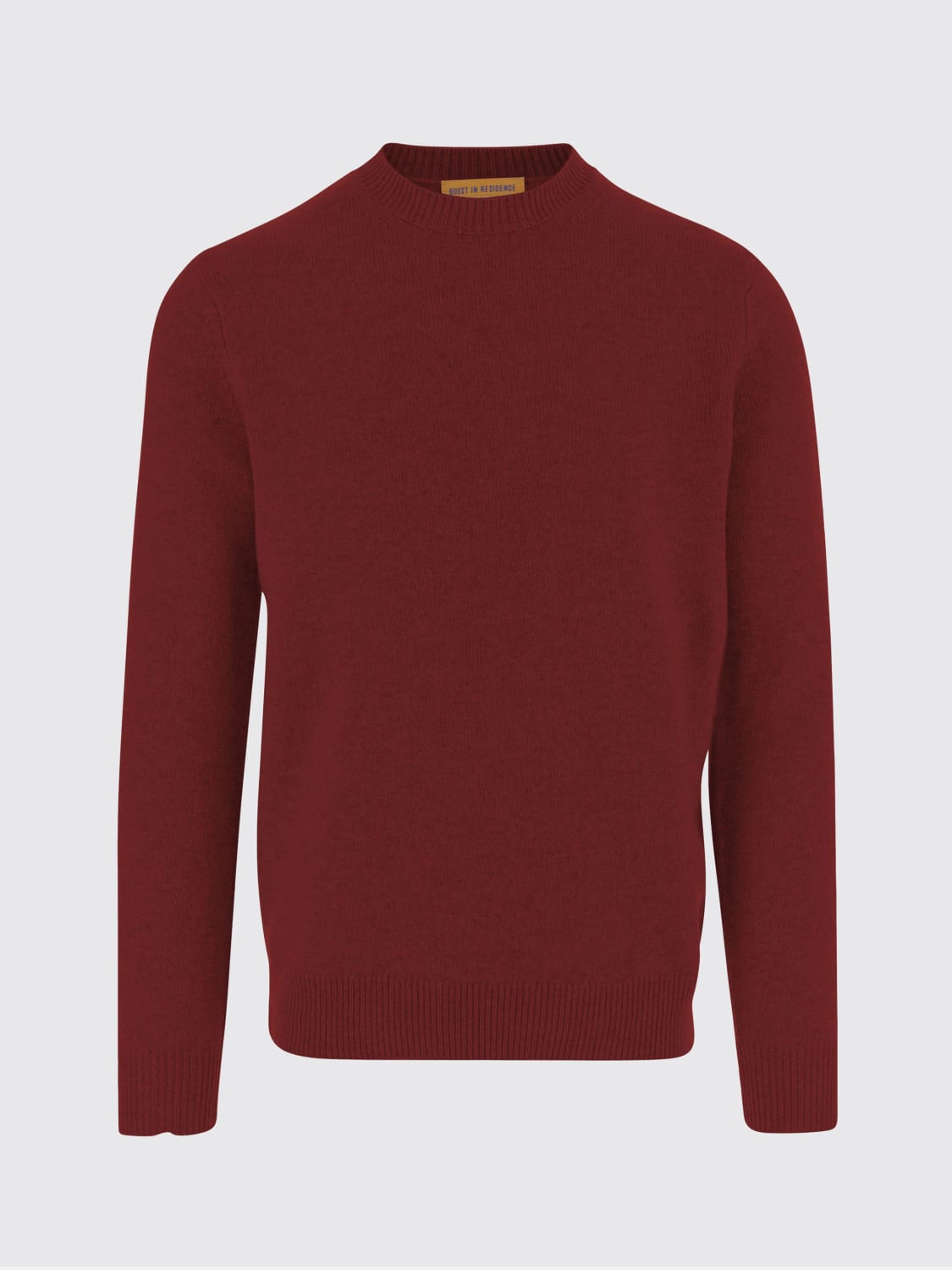 GUEST IN RESIDENCE PULLOVER: Pullover herren Guest In Residence, Rot - Img 1