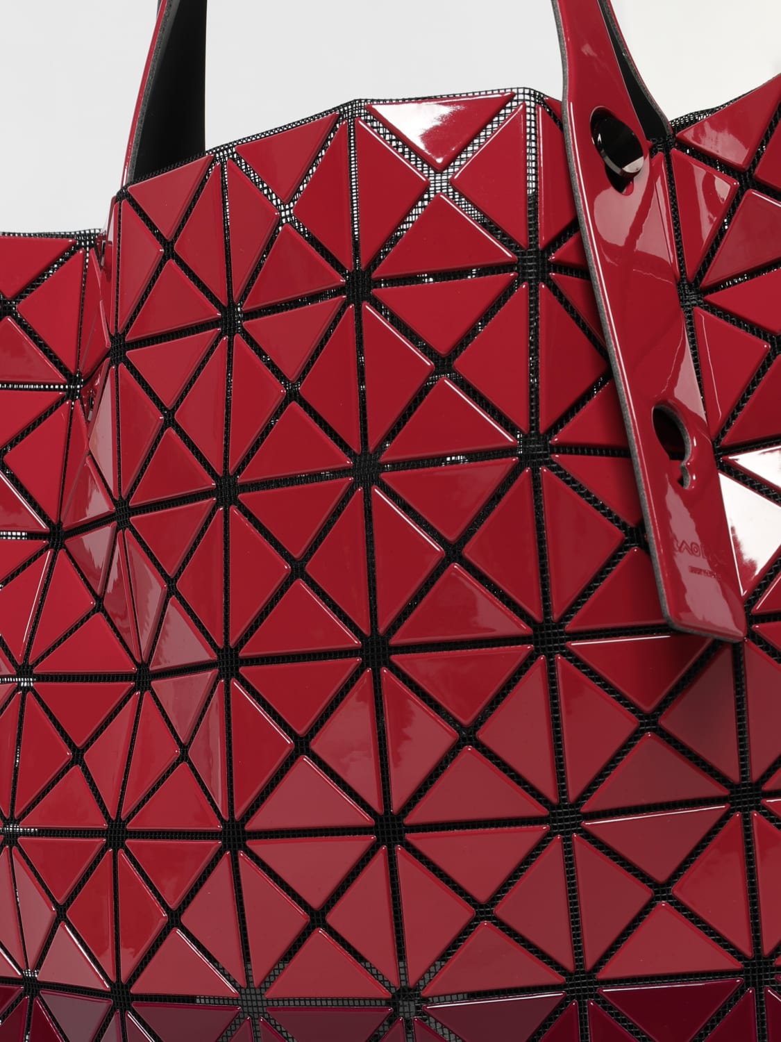 BAO BAO ISSEY MIYAKE HANDTASCHE: Schultertasche damen Bao Bao Issey Miyake, Rot - Img 3