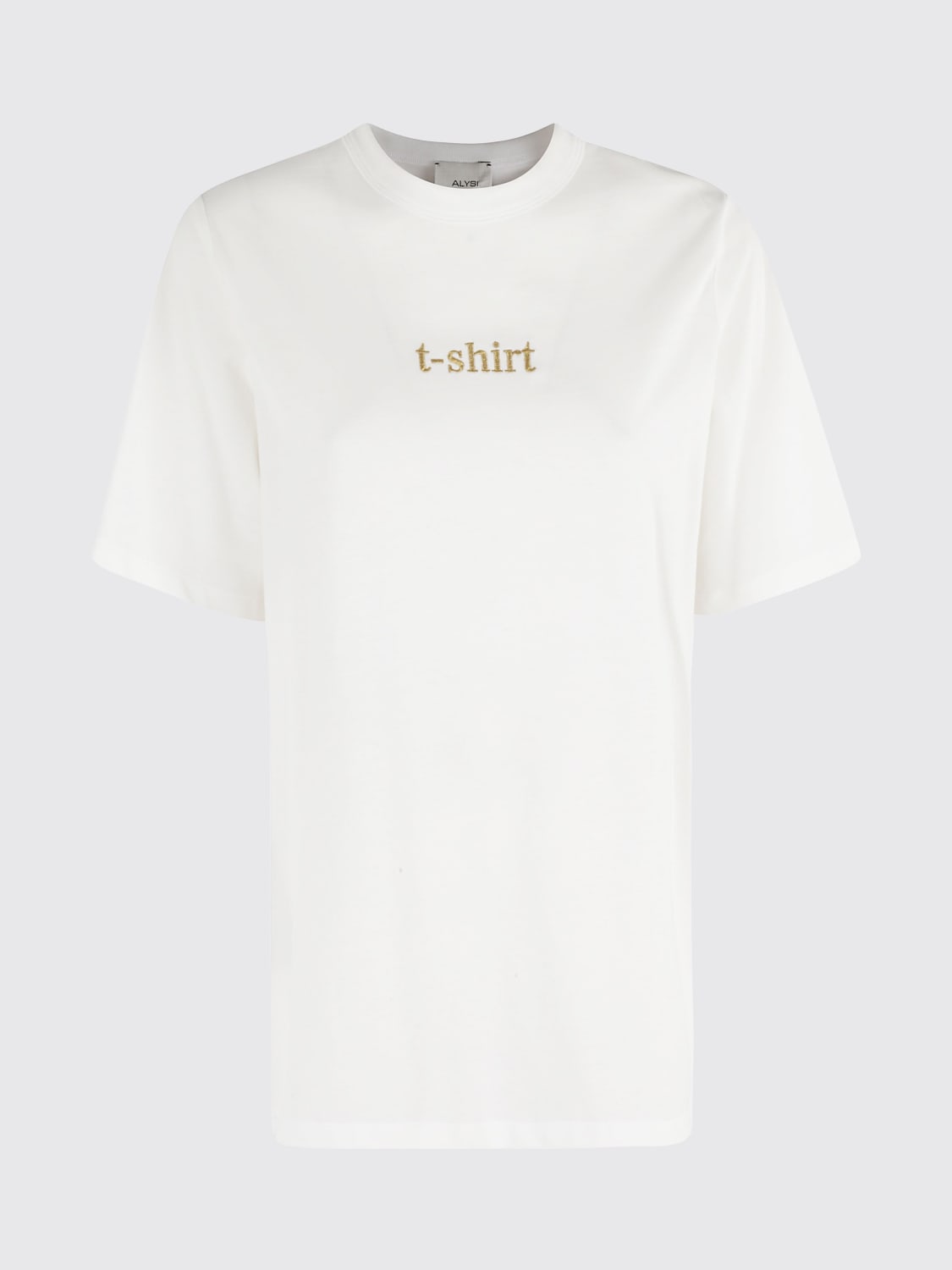 ALYSI T-SHIRT: T-shirt woman Alysi, Milk - Img 1