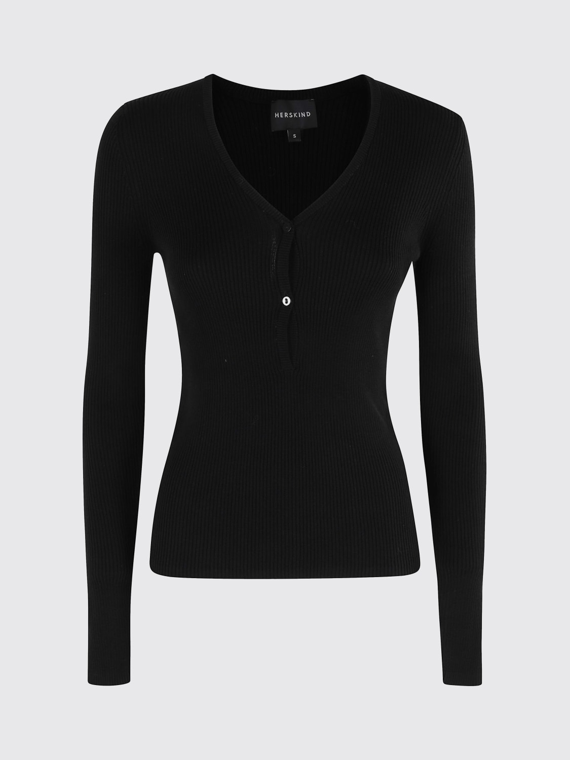 HERSKIND TOP: Pullover damen Herskind, Schwarz - Img 1