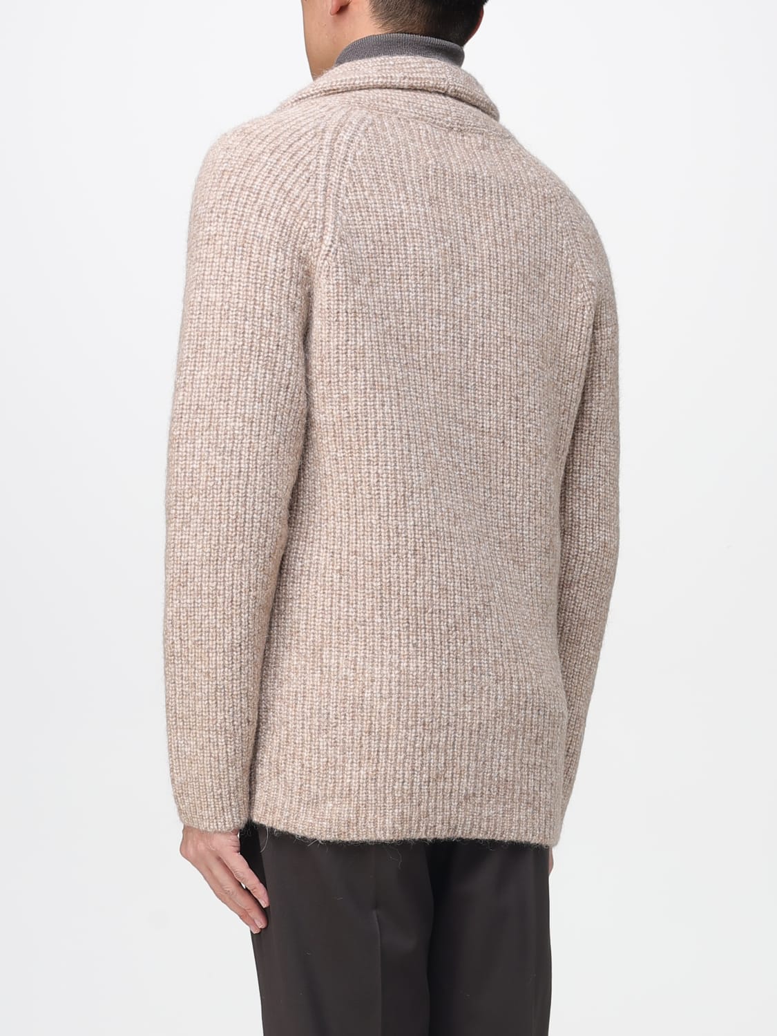 TAGLIATORE SWEATER: Sweater men Tagliatore, Beige - Img 2